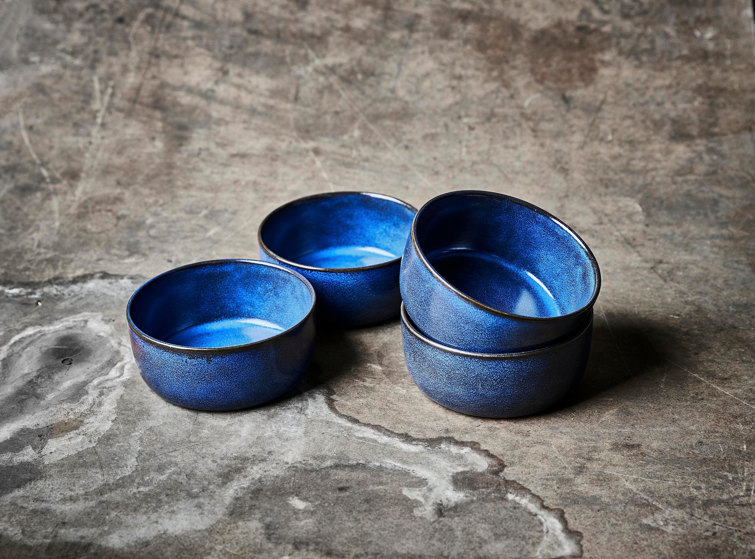 aida RAW Schale »Midnight Blue«, 6 tlg., aus Steinzeug, Steinzeug online  shoppen | Jelmoli-Versand