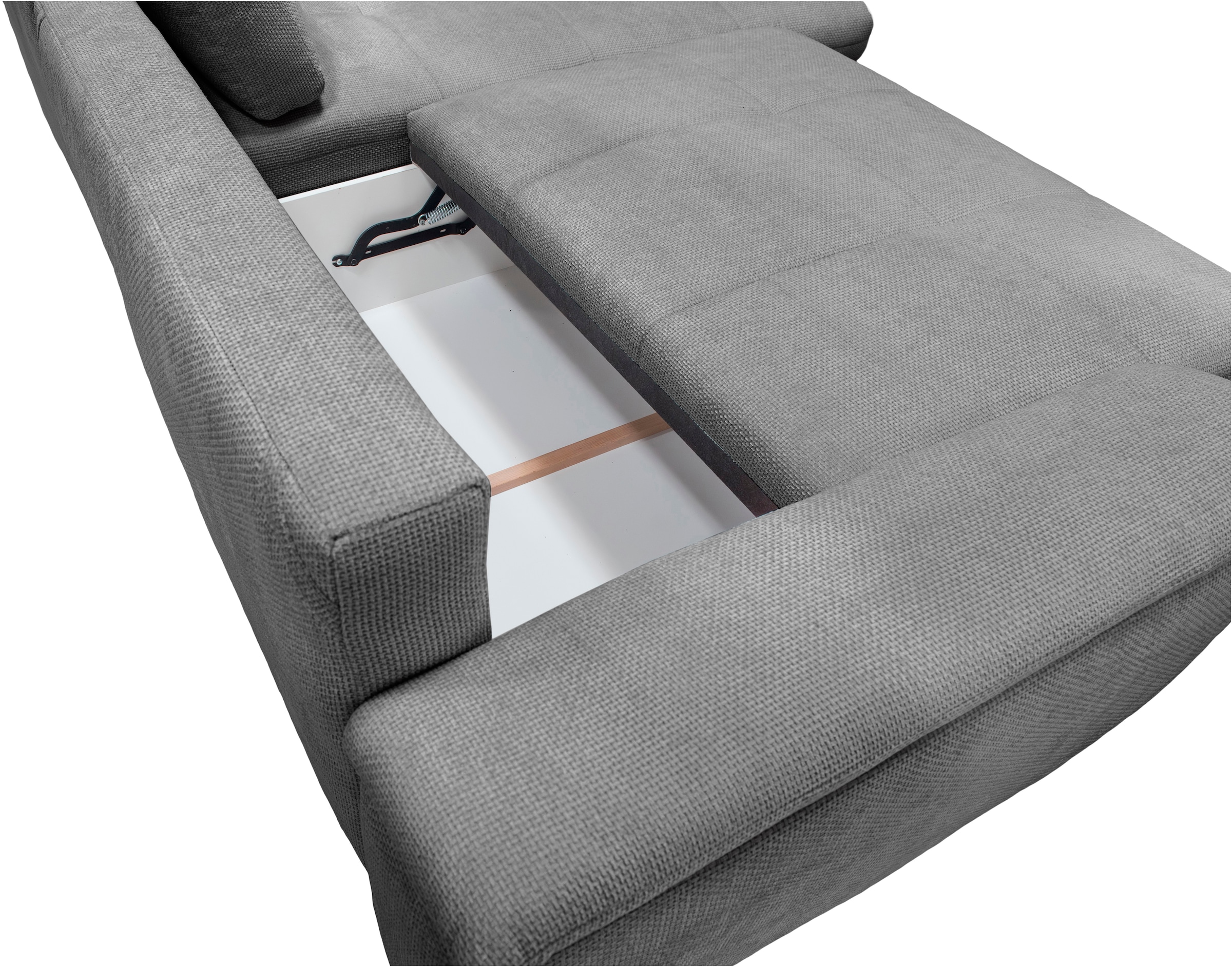 exxpo - sofa fashion Ecksofa »Casa Grande inkl. Bettfunktion, Bettkasten, OTTOs Choice, bequem«, L-Form, guter Sitzkomfort, grosse Liegefläche
