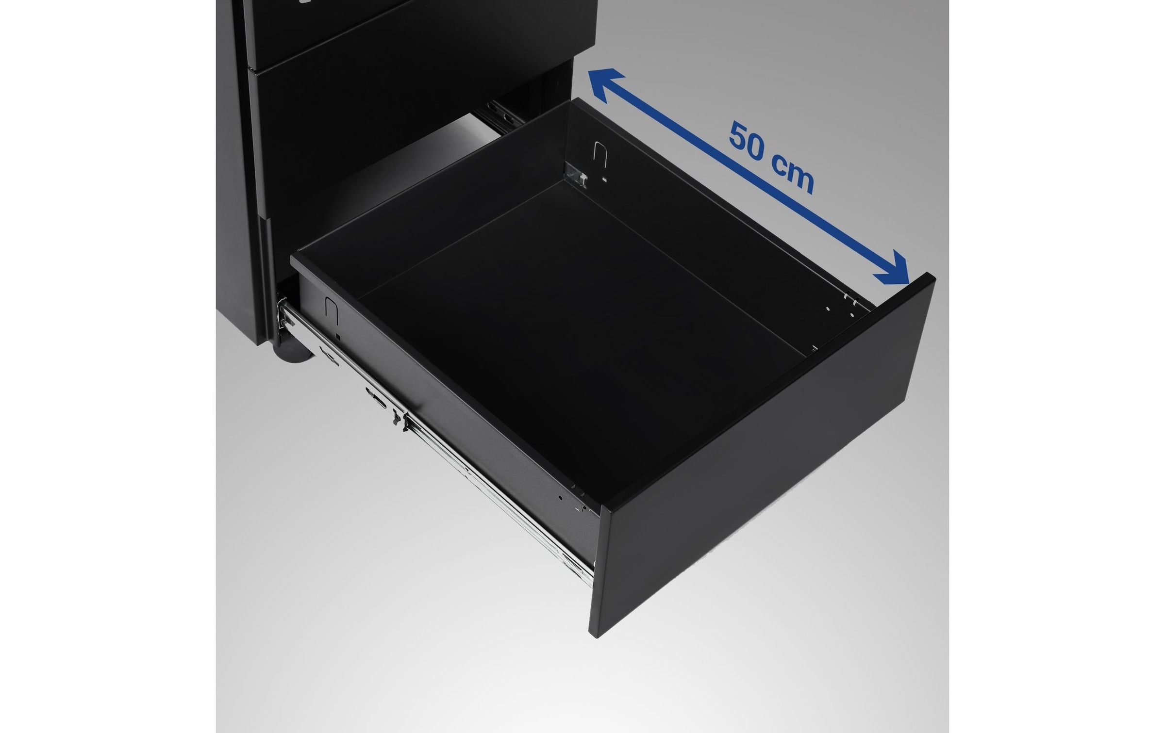 SONGMICS Rollcontainer »Schwarz«
