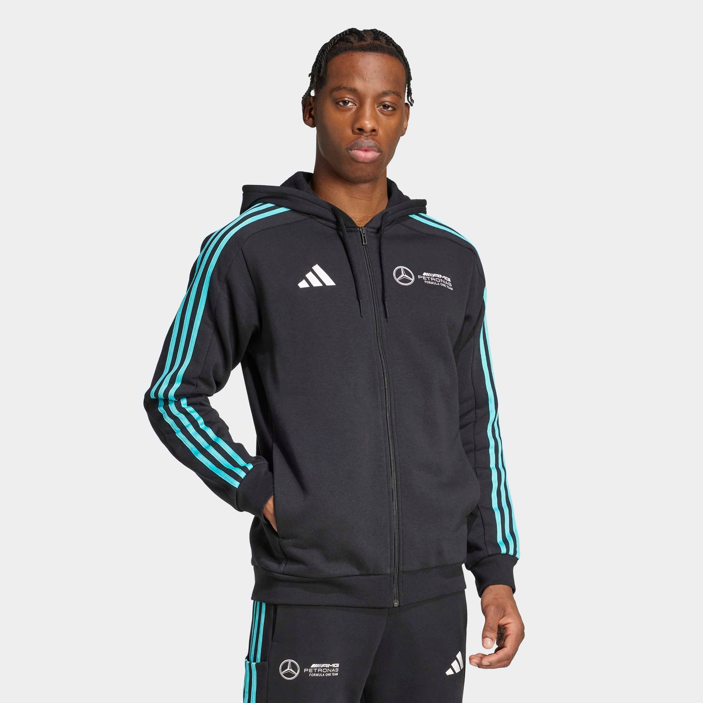 adidas Performance Kapuzensweatshirt »MER DNA FZ HD M«, Mercedes AMG Männer Motorsport