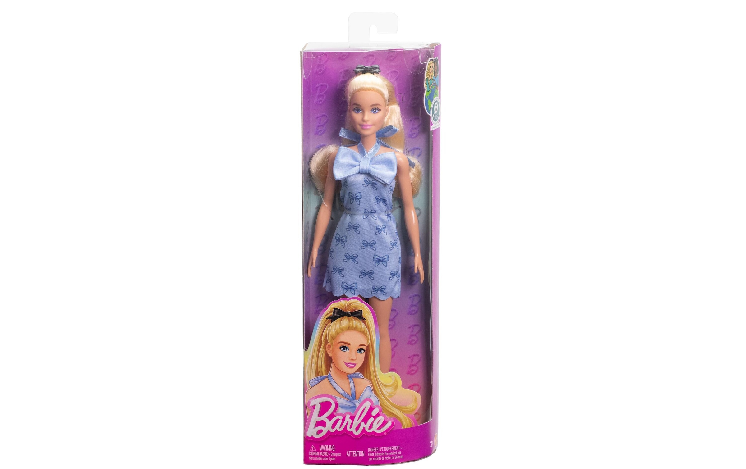 Barbie Anziehpuppe »Fashionista Blue Bows«