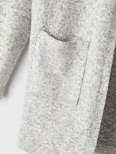 Name It Strickjacke »NKFVICTI – Cardigan ohne Verschluss aus Feinstrick«, unifarben, casual, regular fit, Feinstrick, V-Ausschnitt