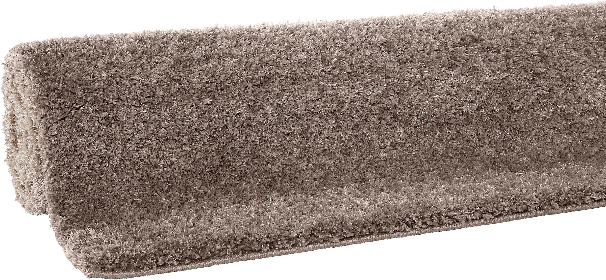 Guido Maria Kretschmer Home&Living Hochflor-Teppich »Cosima«, rechteckig, 30 mm Höhe, Mikrofaser, extra flauschig, weich, pflegeleicht, elegant, Uni