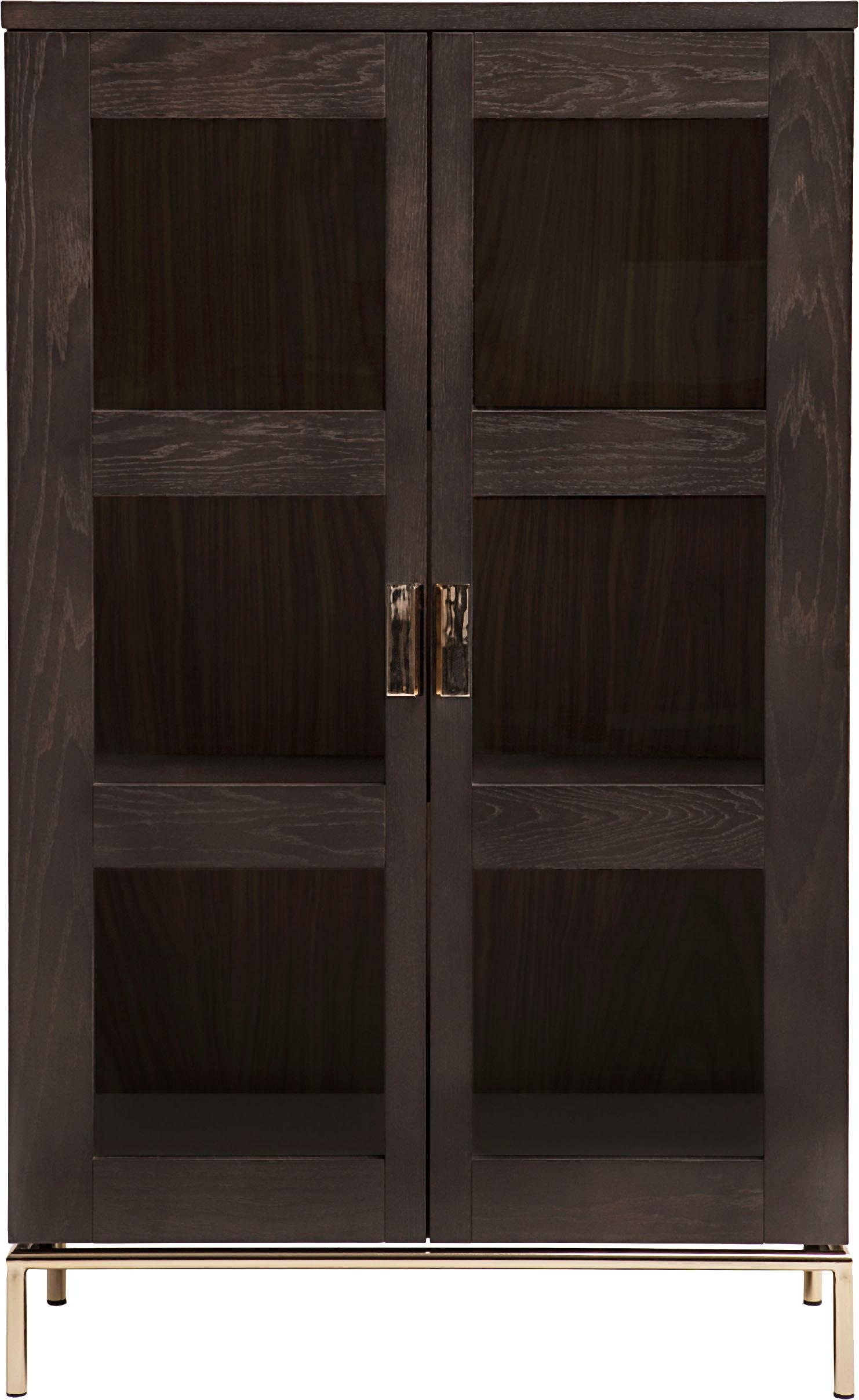 Woodman Vitrine »Parlan«, mit zwei Glastüren und Soft-Close-Funktion, Breite 148 cm, FSC®