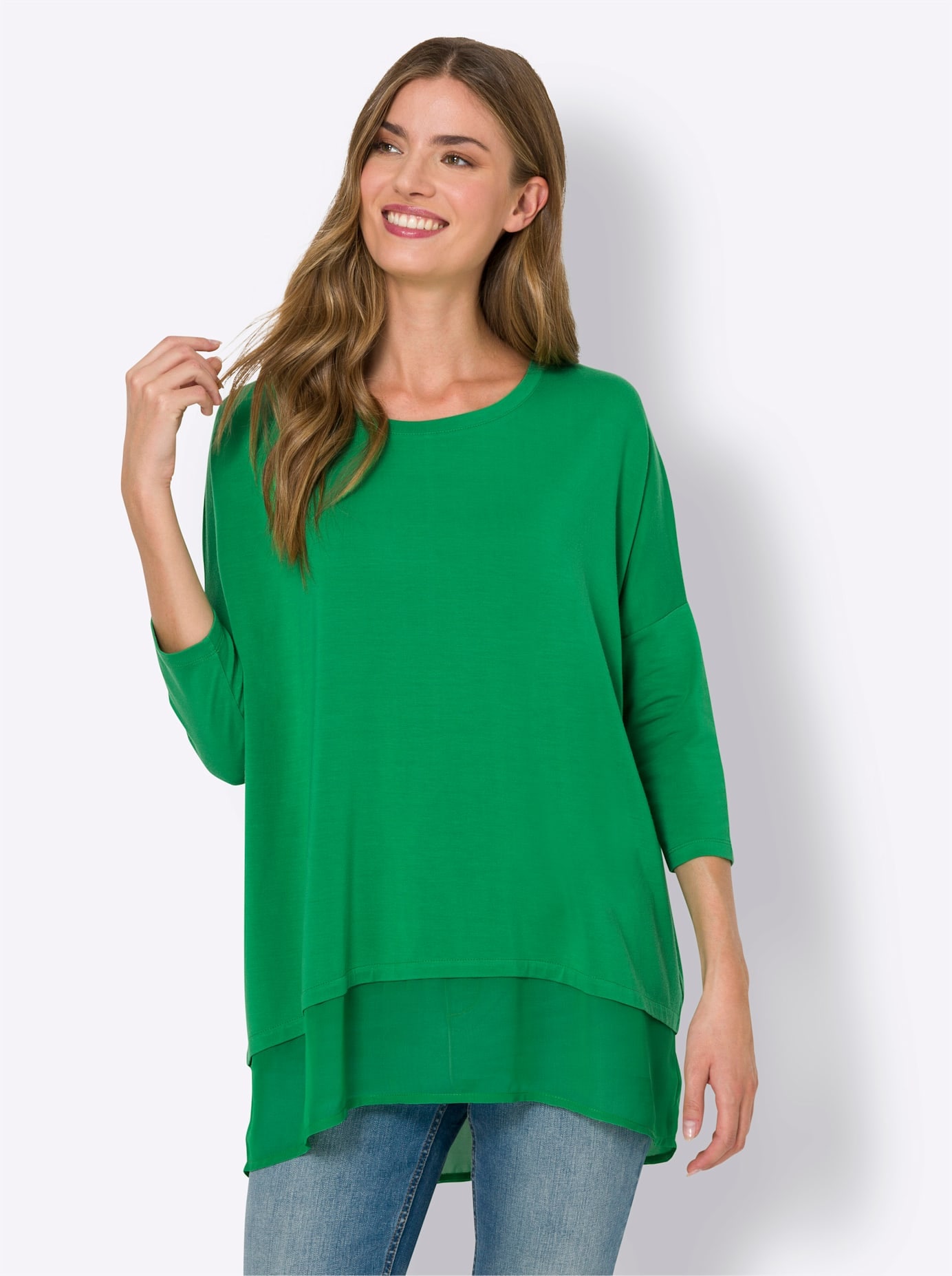 LINEA TESINI by heine Oversize-Shirt »Oversized Shirt«, (1 tlg.)