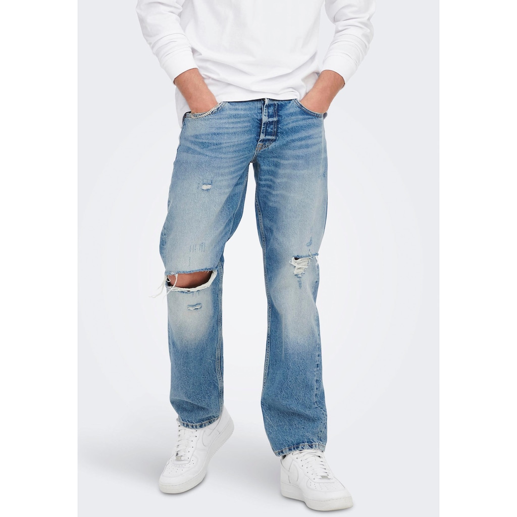 ONLY & SONS Loose-fit-Jeans »ONSEDGE LOOSE«