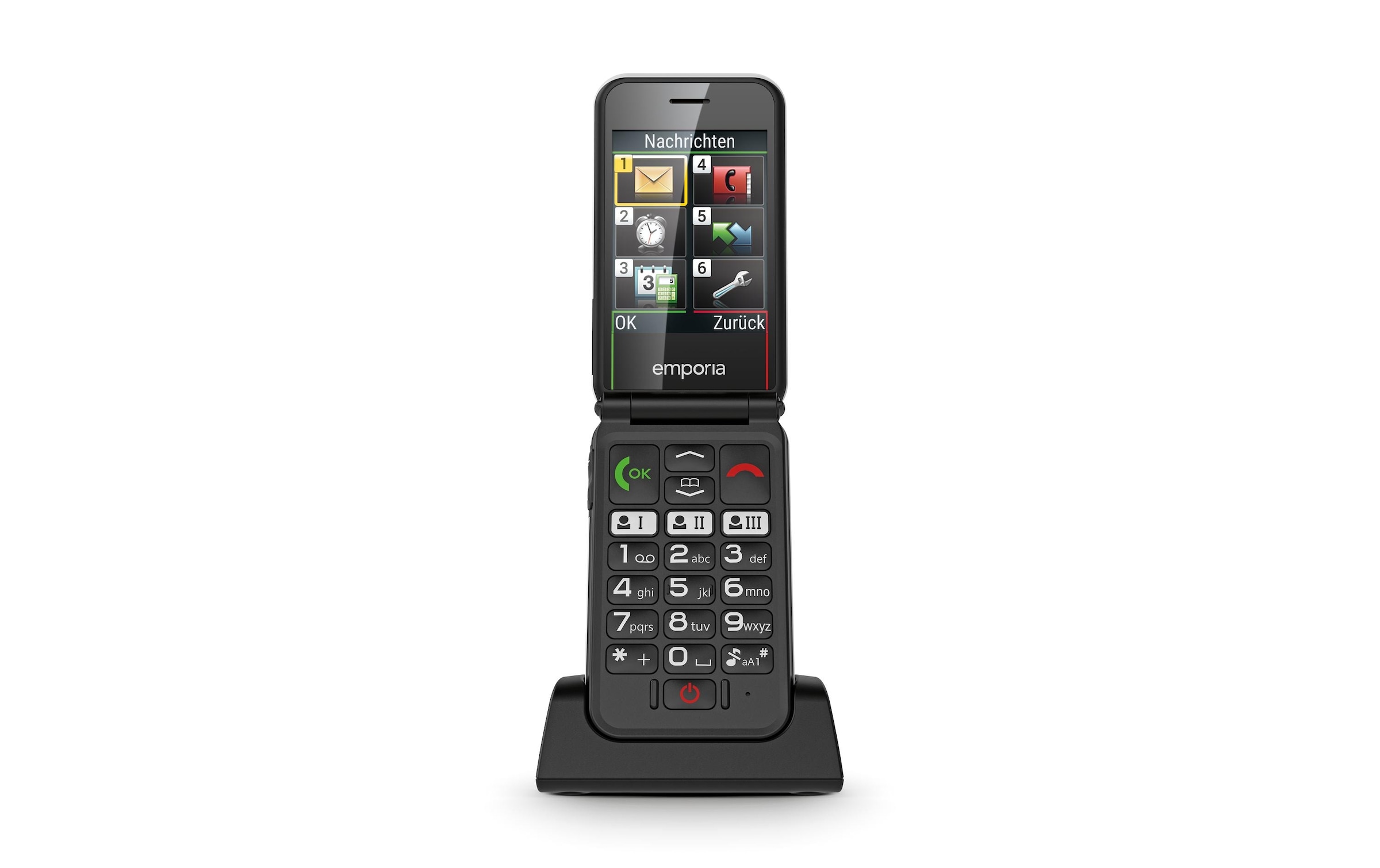 Emporia Smartphone »SIMPLICITYglam V227«, Weiss
