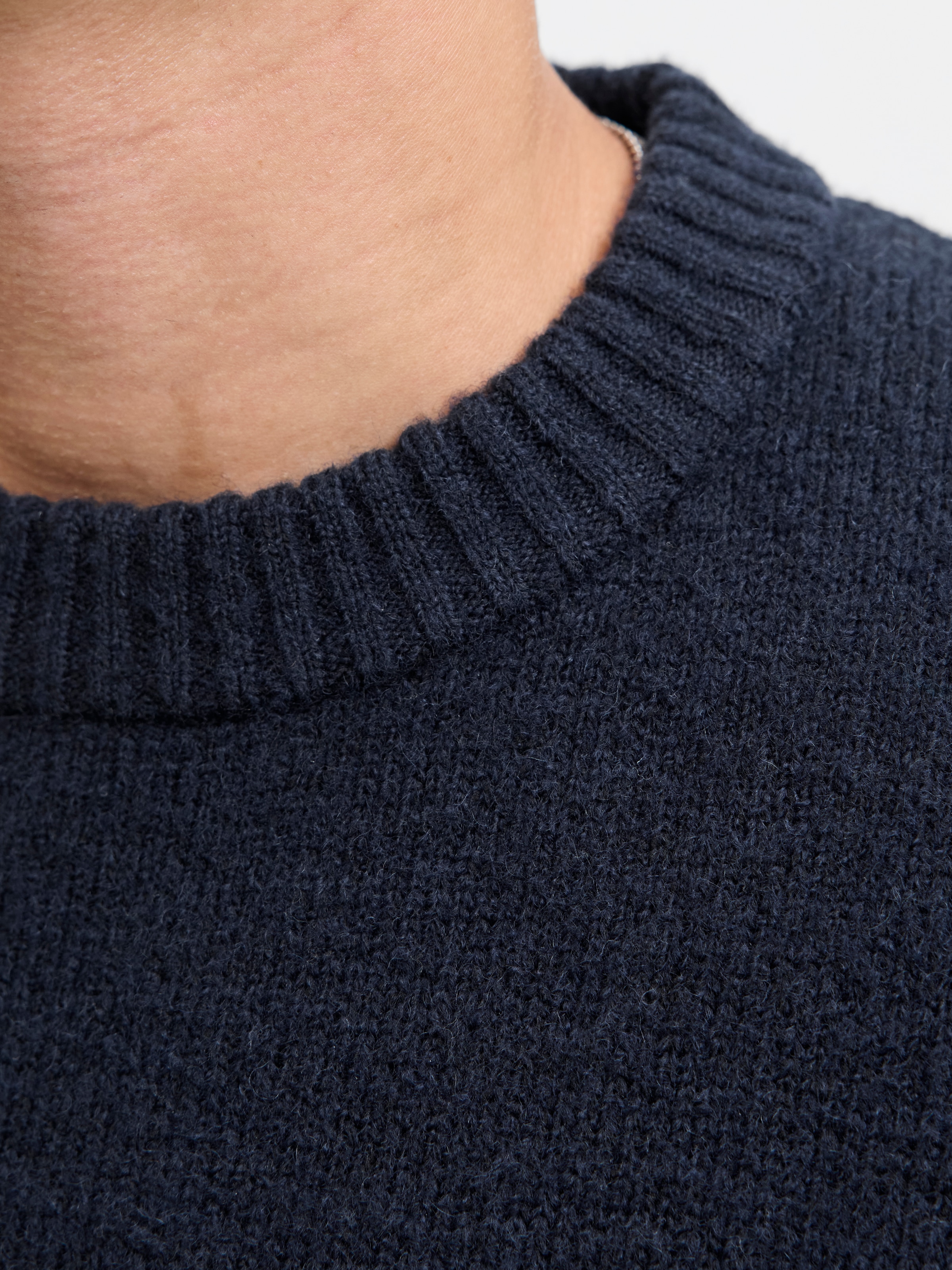Jack & Jones Strickpullover »JJESOHO OLLIE KNIT CREW NECK SN«