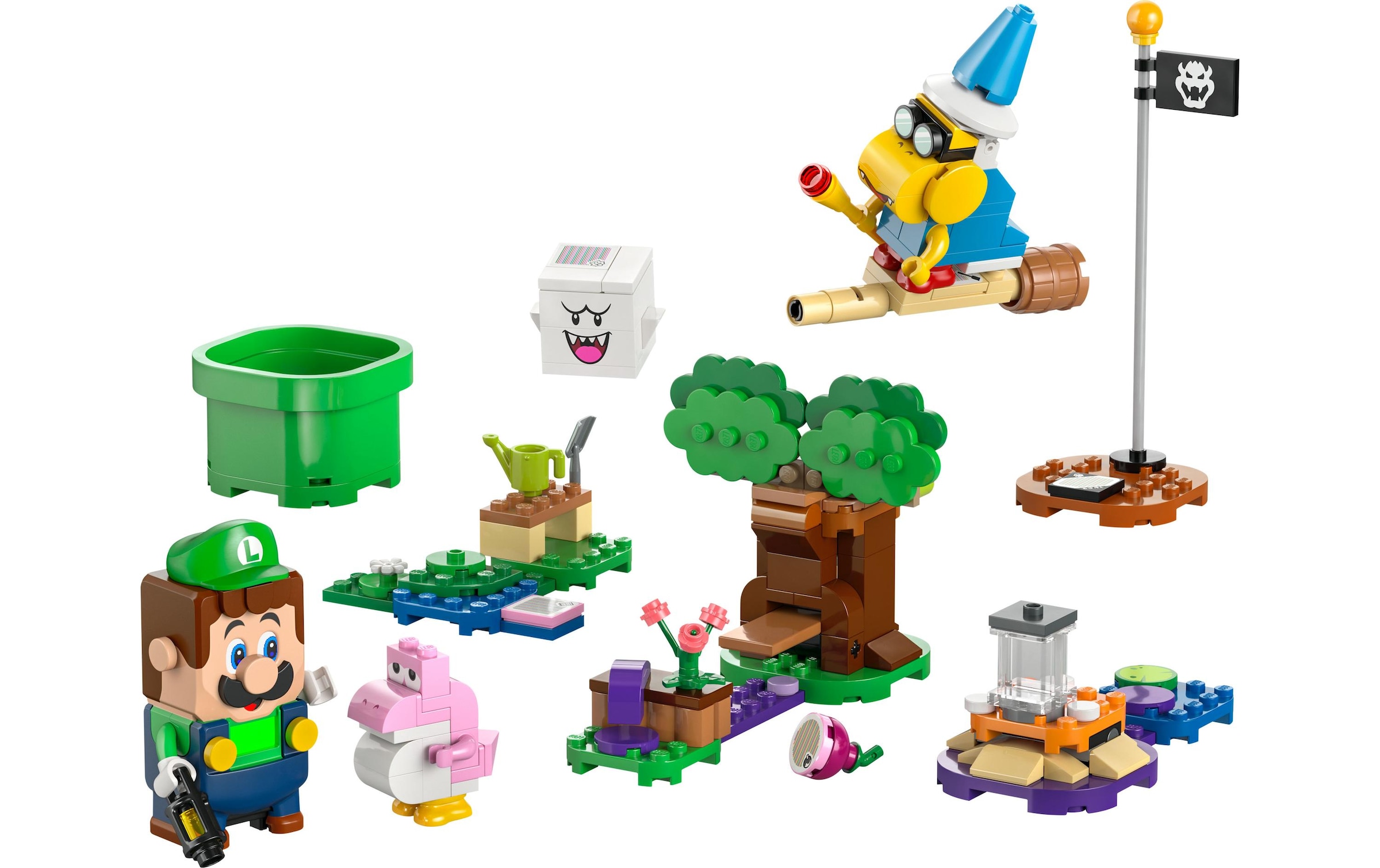 LEGO® Konstruktionsspielsteine »Super Mario Abenteuer mit dem interaktiven Luigi 71440«, (210 St.)