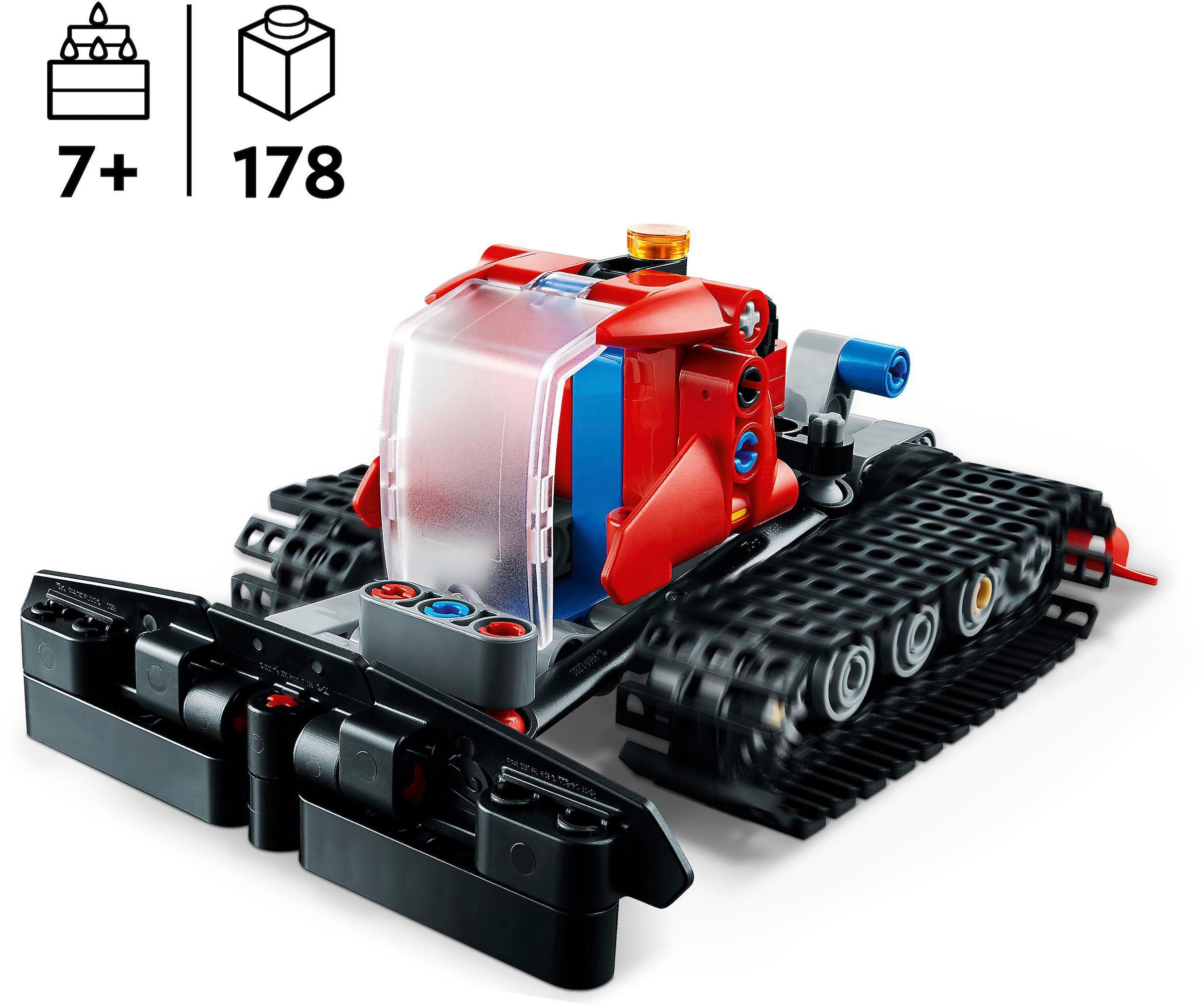 LEGO® Konstruktionsspielsteine »Pistenraupe (42148), LEGO® Technic«, (178 St.), Made in Europe