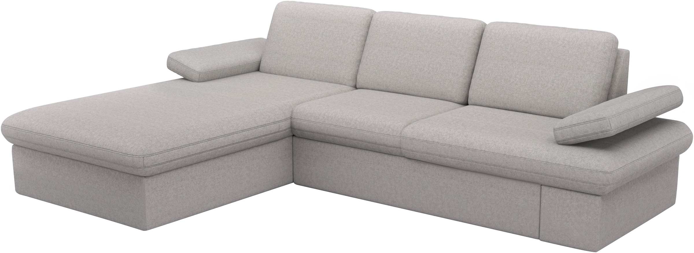 sit&more Ecksofa »Moreno«, mit Armteilverstellung,wahlweise mit Bettfunktion