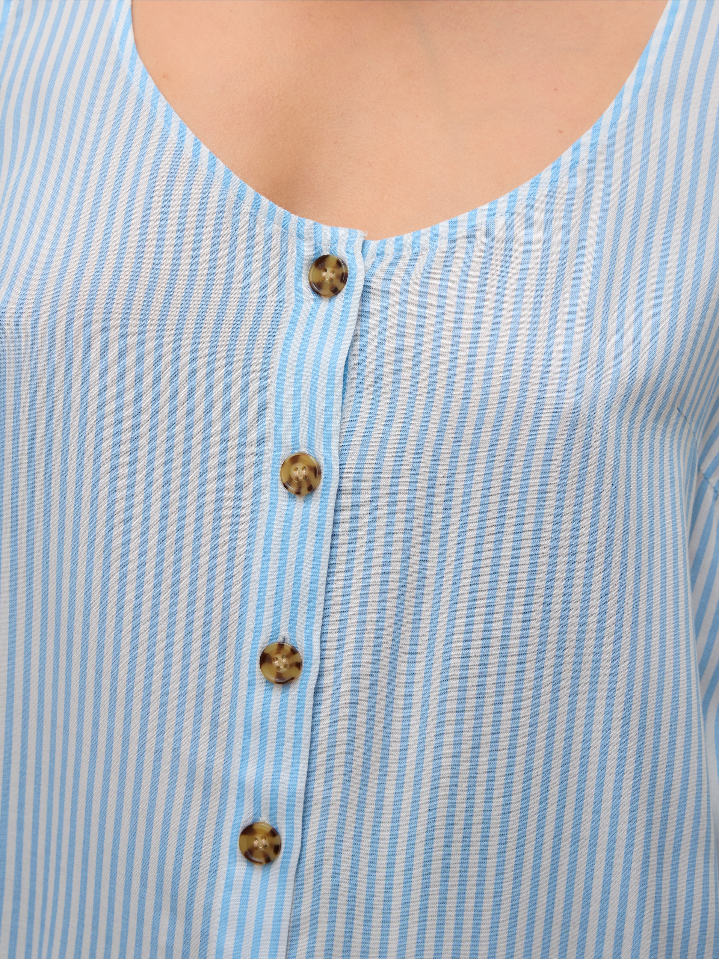 Vero Moda Blusentop »VMBUMPY SL SHIRT WVN GA NOOS«
