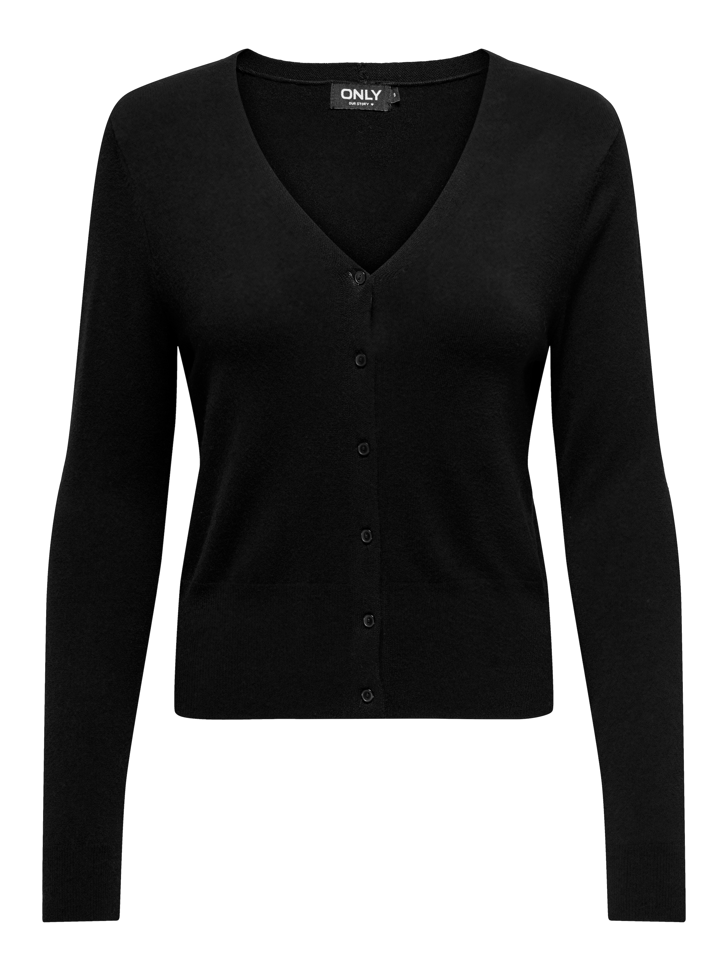 ONLY Strickjacke »ONLVENICE LIFE LS VNECK CARDI KNT NOOS«