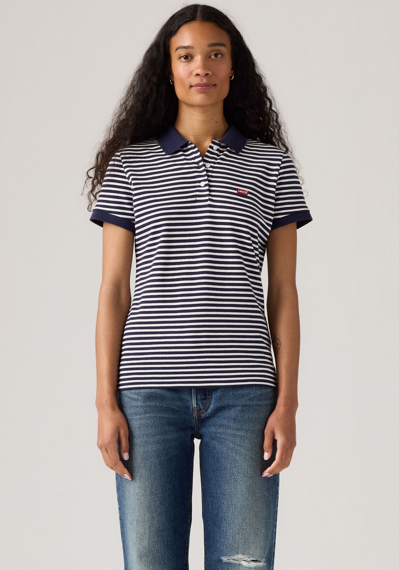 Levi's® Poloshirt »LEVI'S HM POLO« Piqué aus elastischer Baumwollmischung
