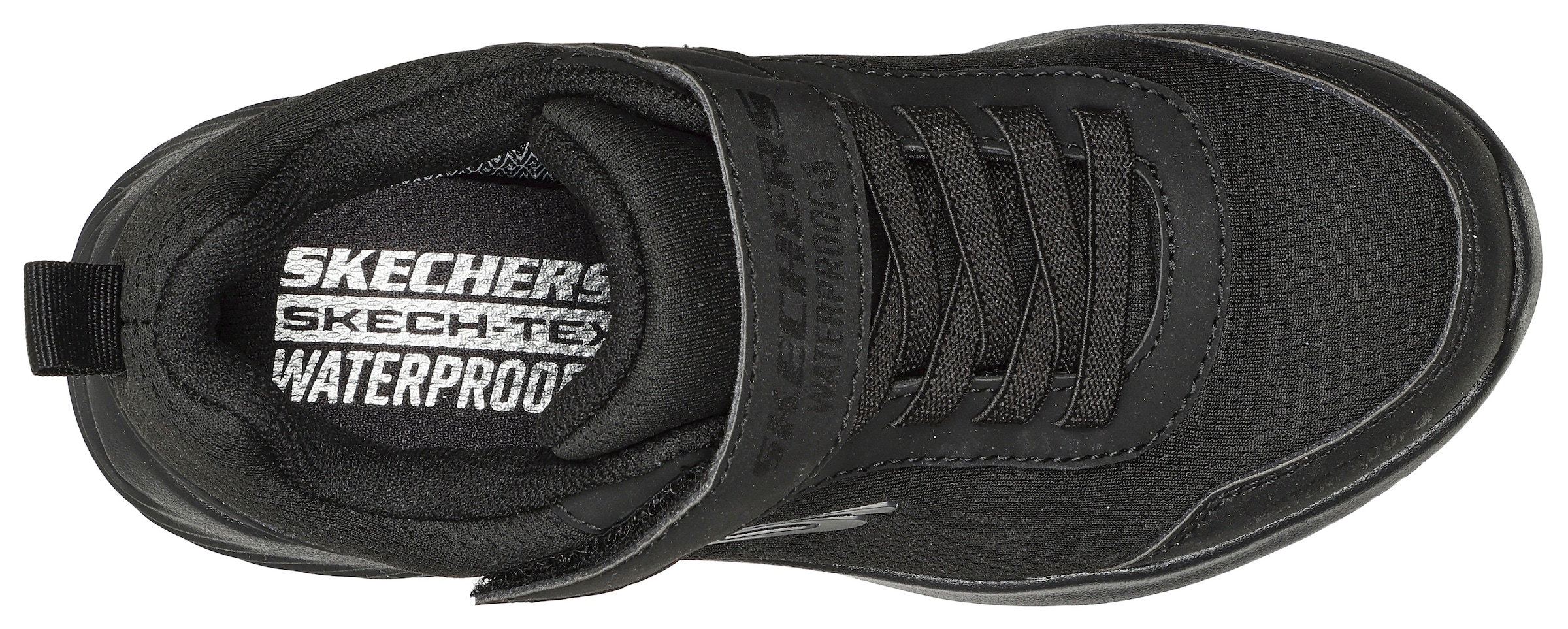 Skechers Klettschuh »BOUNDER-DRIPPER DROP«, Sneaker, Kommunionsschuh in nahtversiegeltem, wasserdichtem Design