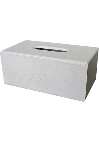 Myflair Möbel & Accessoires Papiertuchbox »Mariella, weiss«, Taschentuchbox kaufen