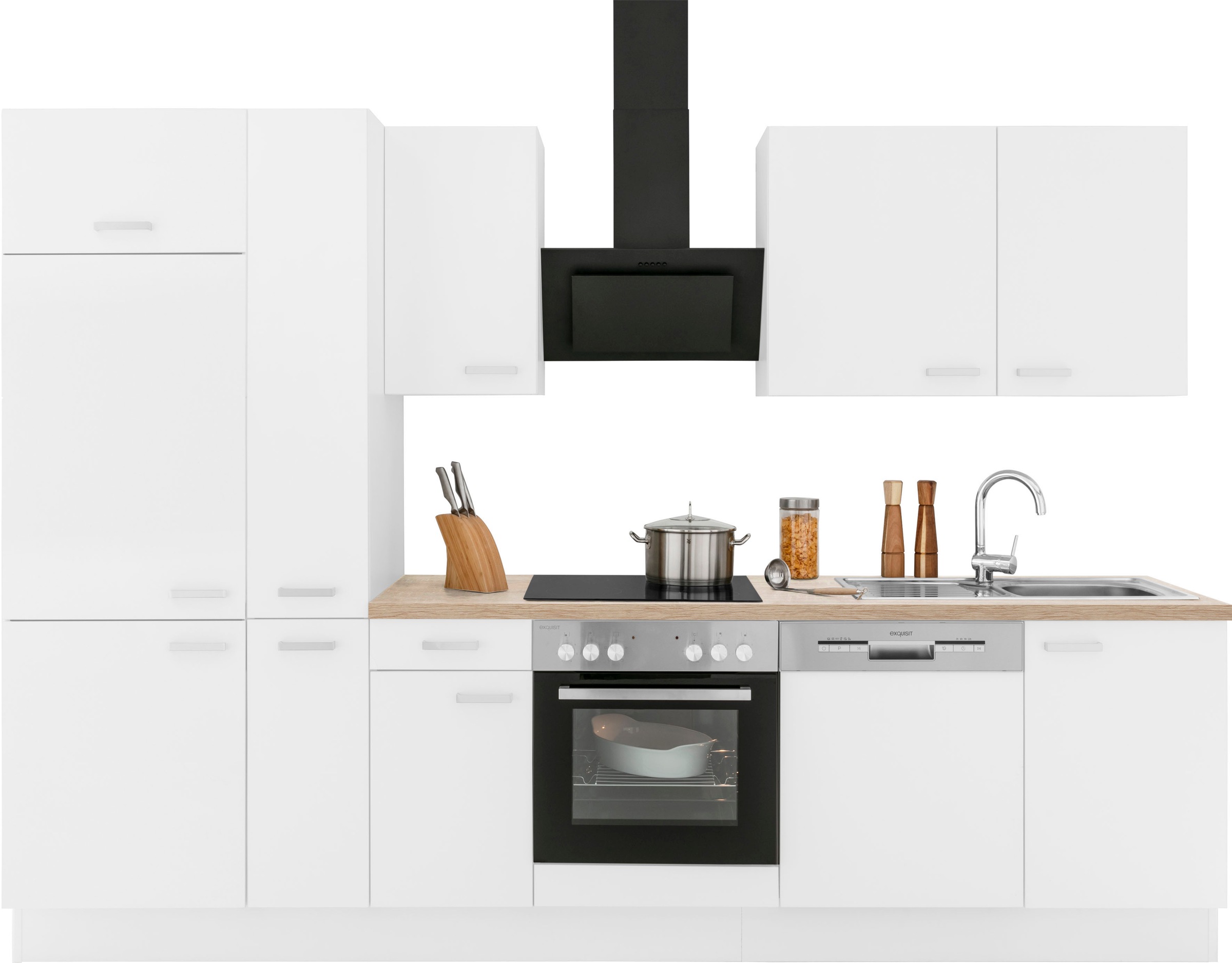 OPTIFIT Küchenzeile "Parma" ohne E-Geräte, Breite 300 cm
