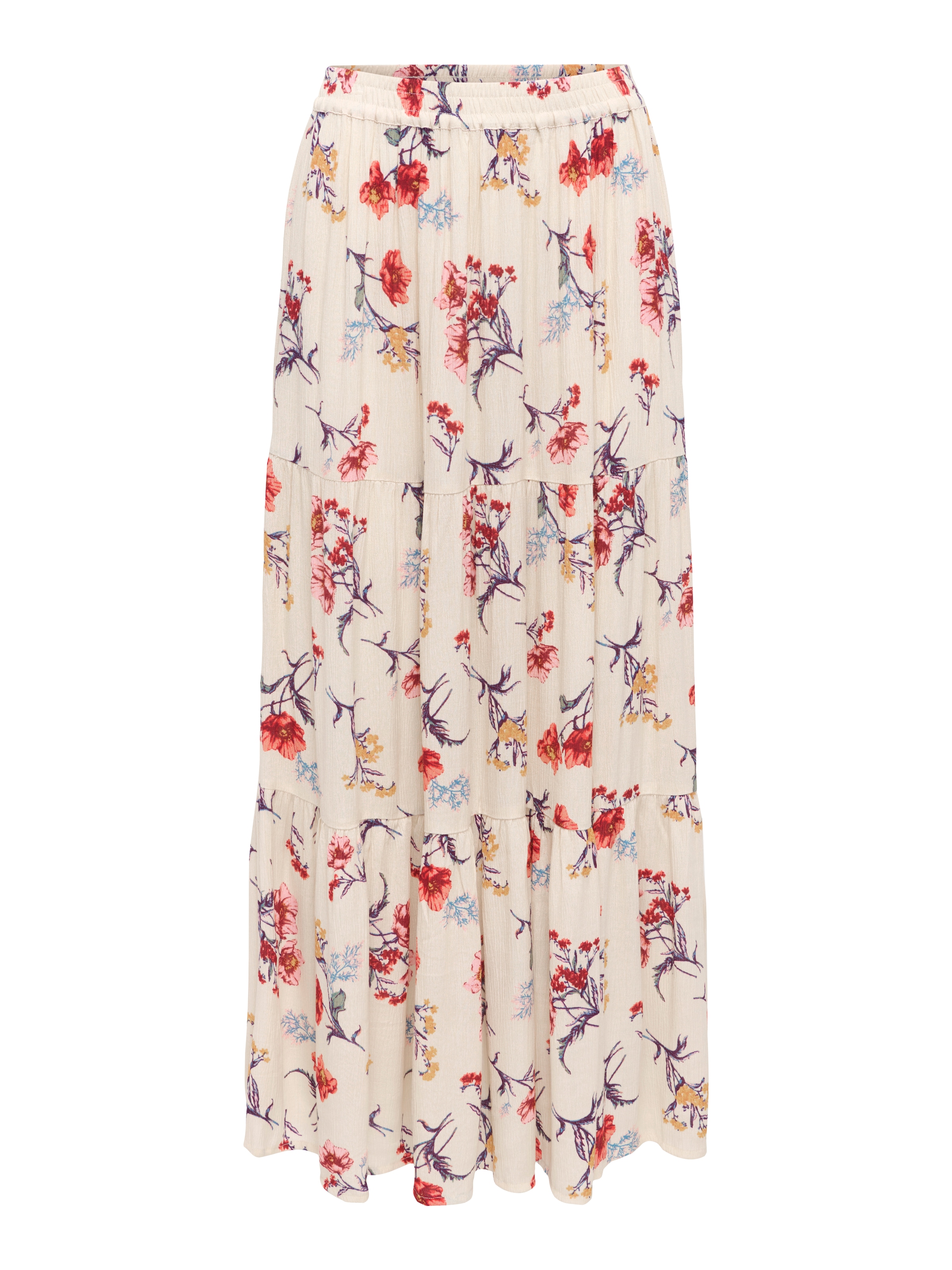 ONLY Maxirock "ONLLUNA LONG SKIRT WVN" Viskose