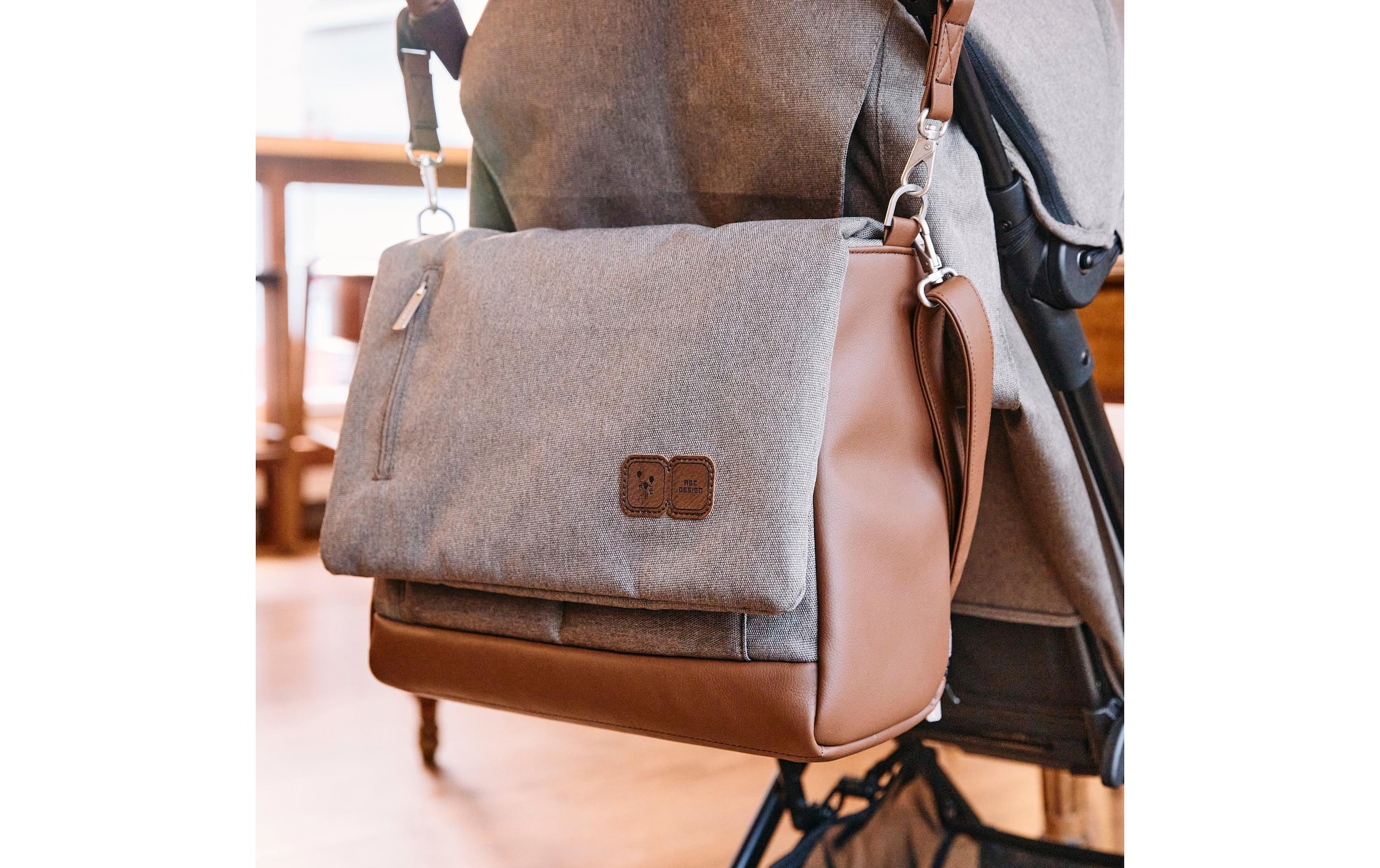ABC Design Wickeltasche »Design Wickeltasche Urban Natur«