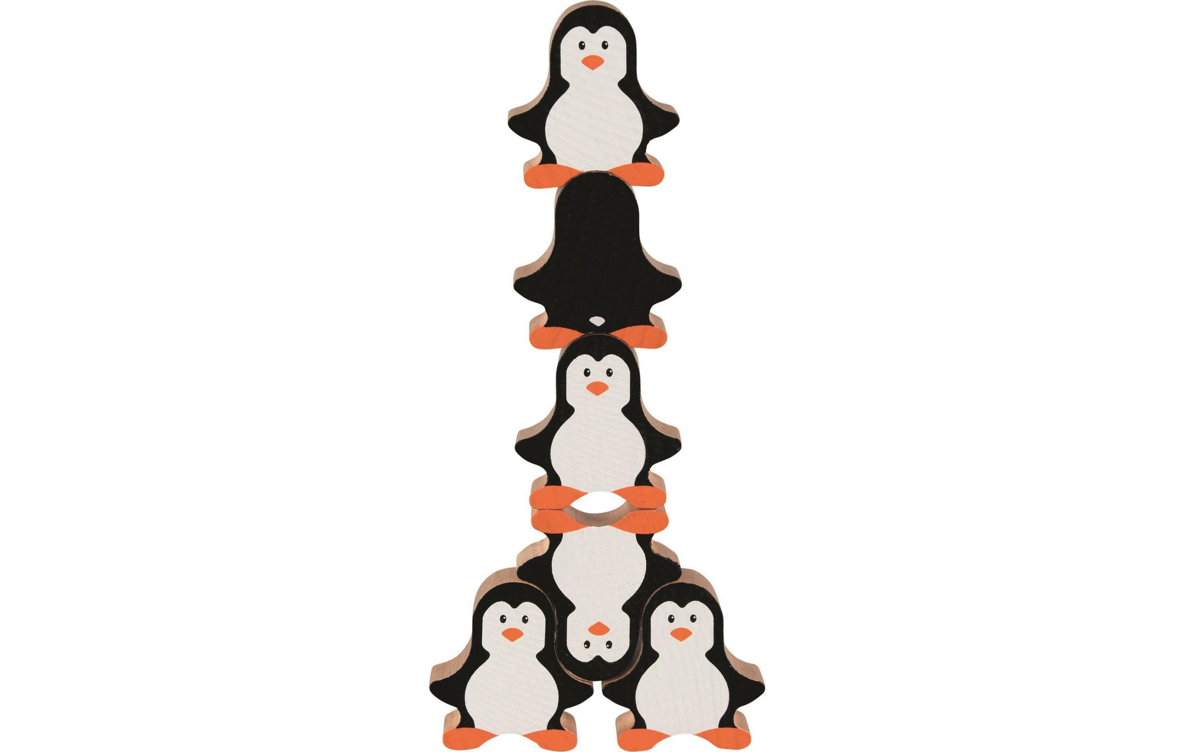 goki Stapelspielzeug »Stapelfiguren Pinguine«, (18 tlg.)
