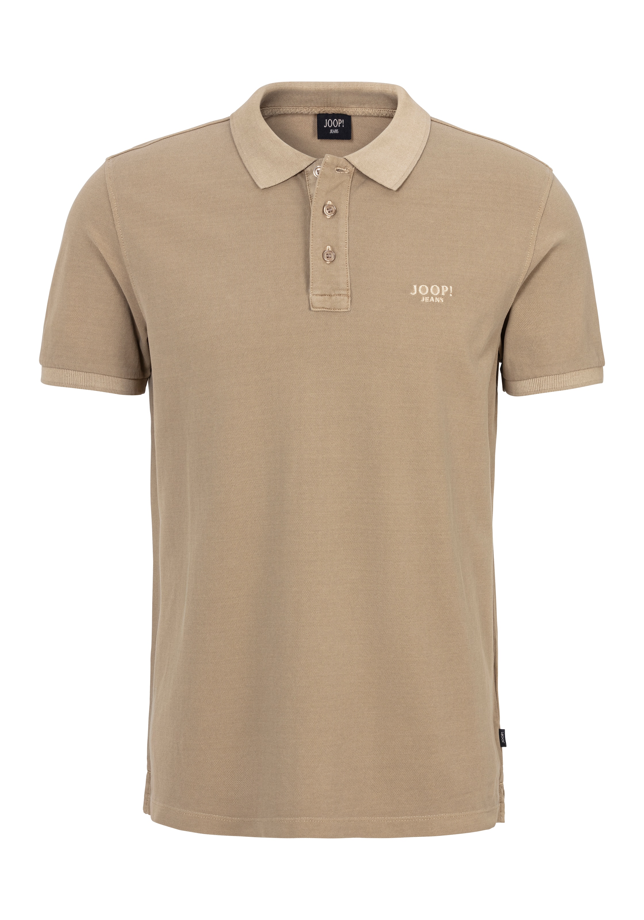 Poloshirt »JJJ-02Ambrosio«, mit tonigem Logo-Stitching