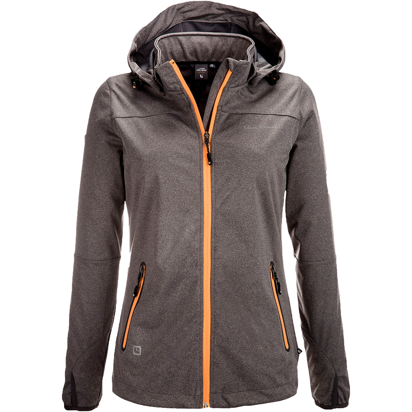 Kontrastreissverschluss »BARBEAU Active Softshelljacke PEAK DEPROC bei mit bestellen Schweiz Jelmoli-Versand online WOMEN«,