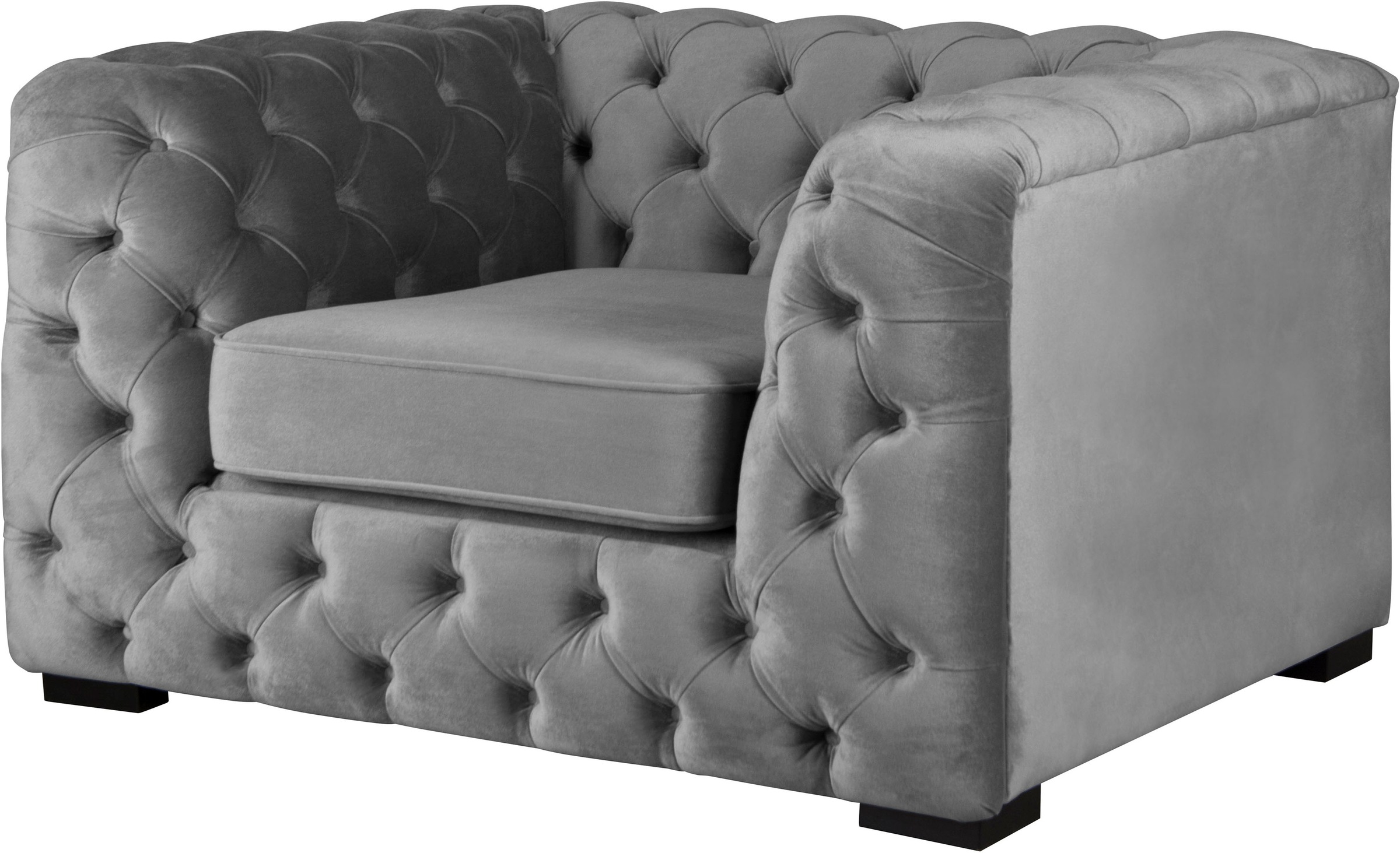 Guido Maria Kretschmer Home&Living Chesterfield-Sessel »Kalina Sessel«, mit klassischer Chesterfield-Knopfheftung, sehr hochwertige Qualität