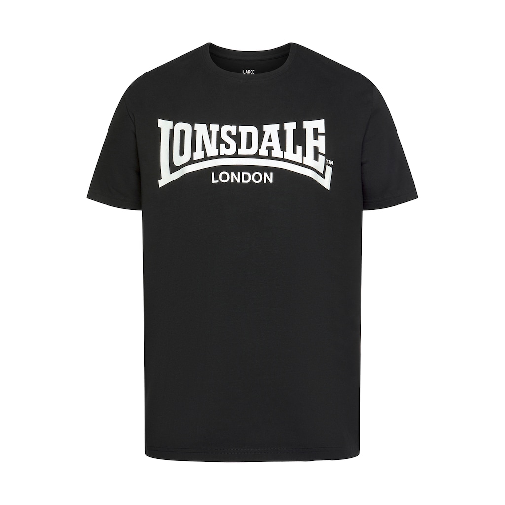 Lonsdale T-Shirt »PIDDINGHOE«, (Packung, 2 tlg., 2er-Pack)
