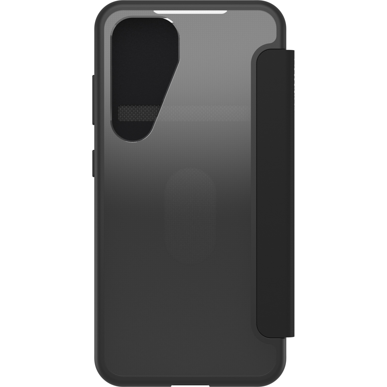 Otterbox Handyhülle »React Folio Samsung Galaxy S25 -clear/black«, Backcover, Schutzhülle, Handyschutzhülle, Case, Schutzcase, stossfest