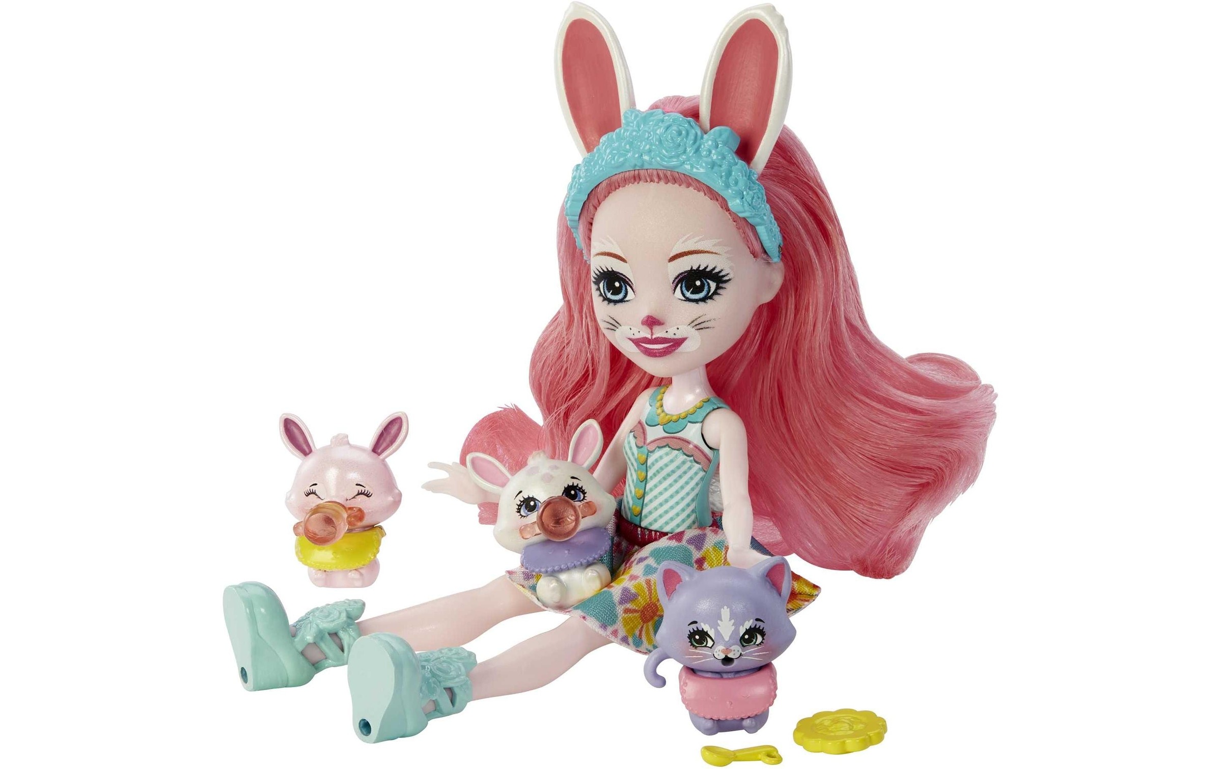 Enchantimals Minipuppe »Enchantimals Baby Bree Bunny & Twist Bunny«