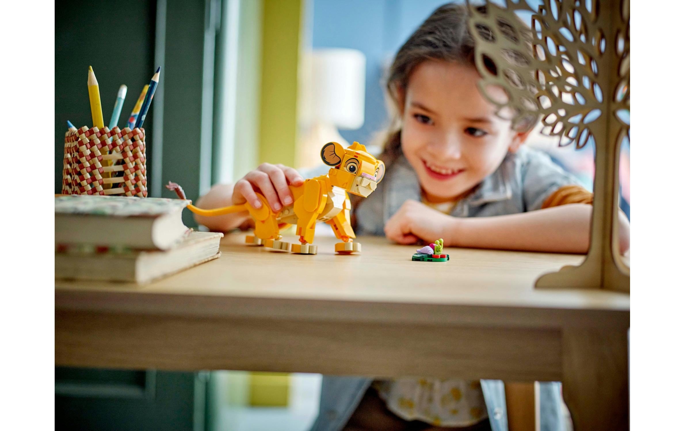 LEGO® Spielbausteine »Disney Simba, das Löwenjunge des Königs 43243«, (222 St.)