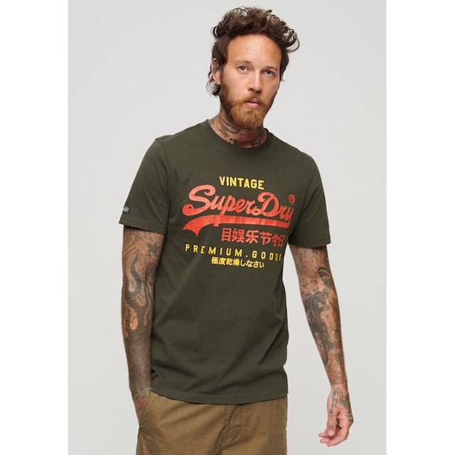 Superdry T-Shirt »CLASSIC VL HERITAGE T SHIRT« online bestellen |  Jelmoli-Versand