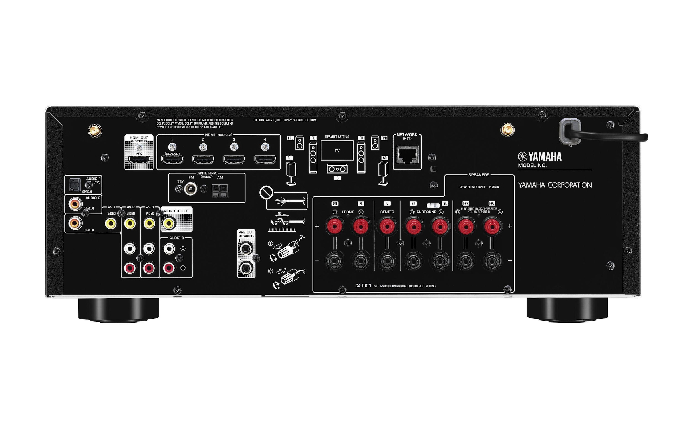 Yamaha AV-Receiver »RXV585«