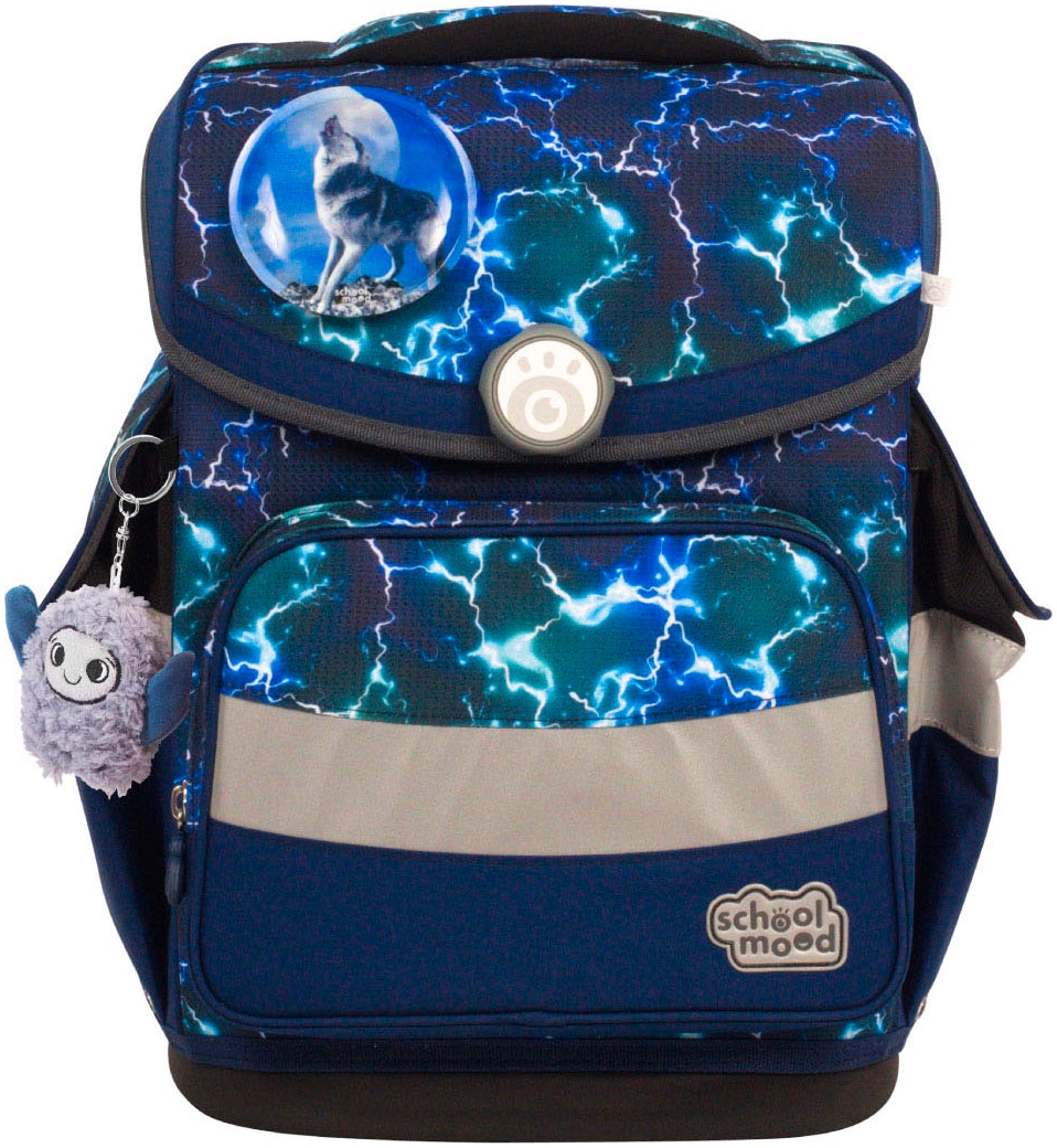 SCHOOL-MOOD® Schulranzen »Timeless Pro«, mit LED-Patchy