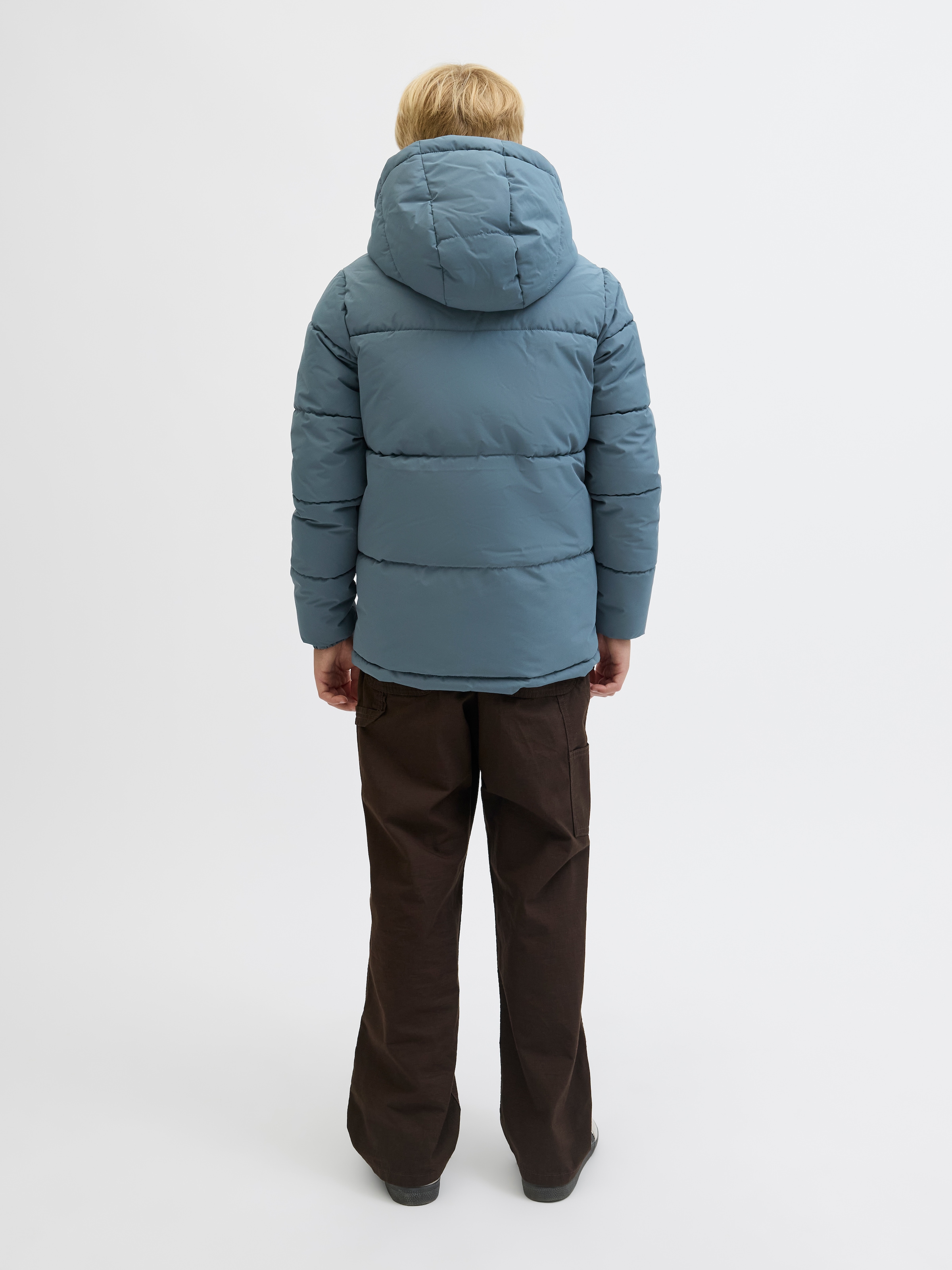 Jack & Jones Junior Steppjacke »JCOSPEED PUFFER SN JNR«, mit Kapuze