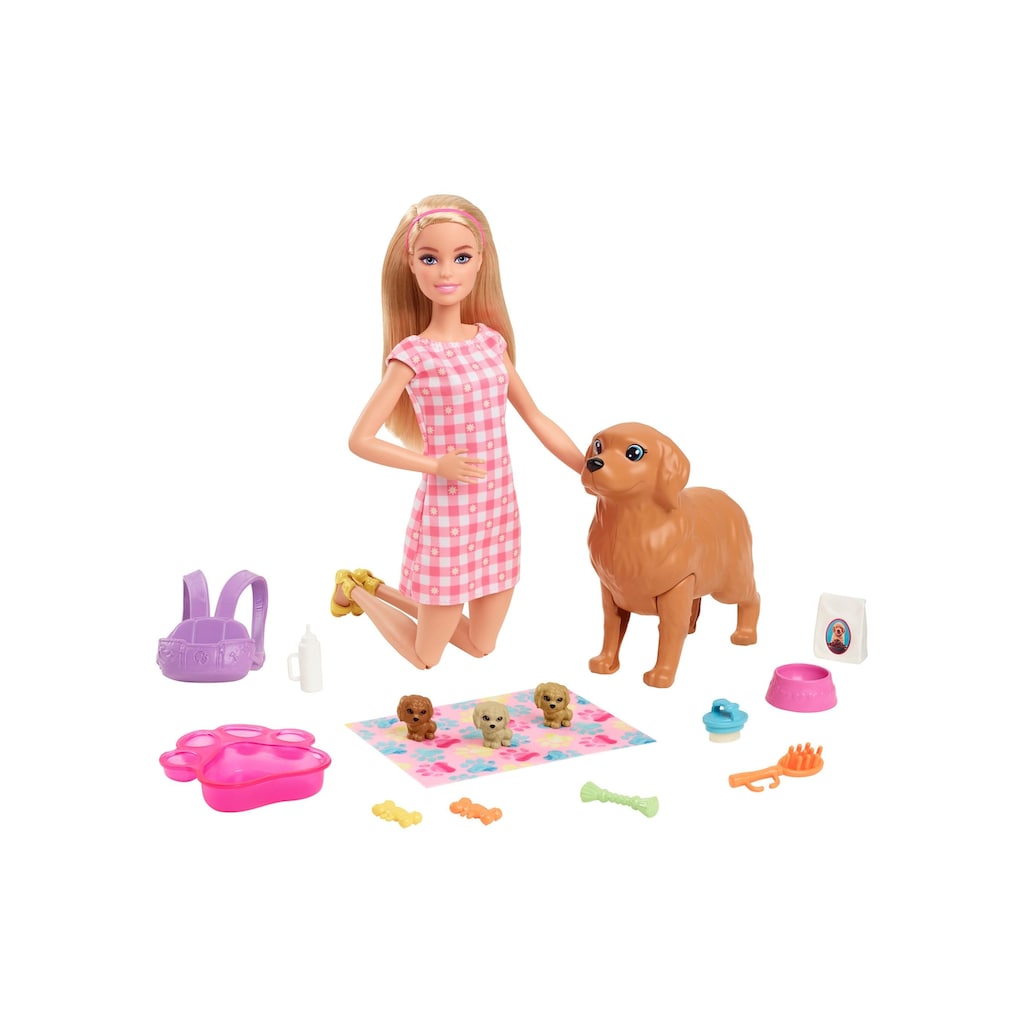 Barbie Spielwelt »Puppe mit Hund«