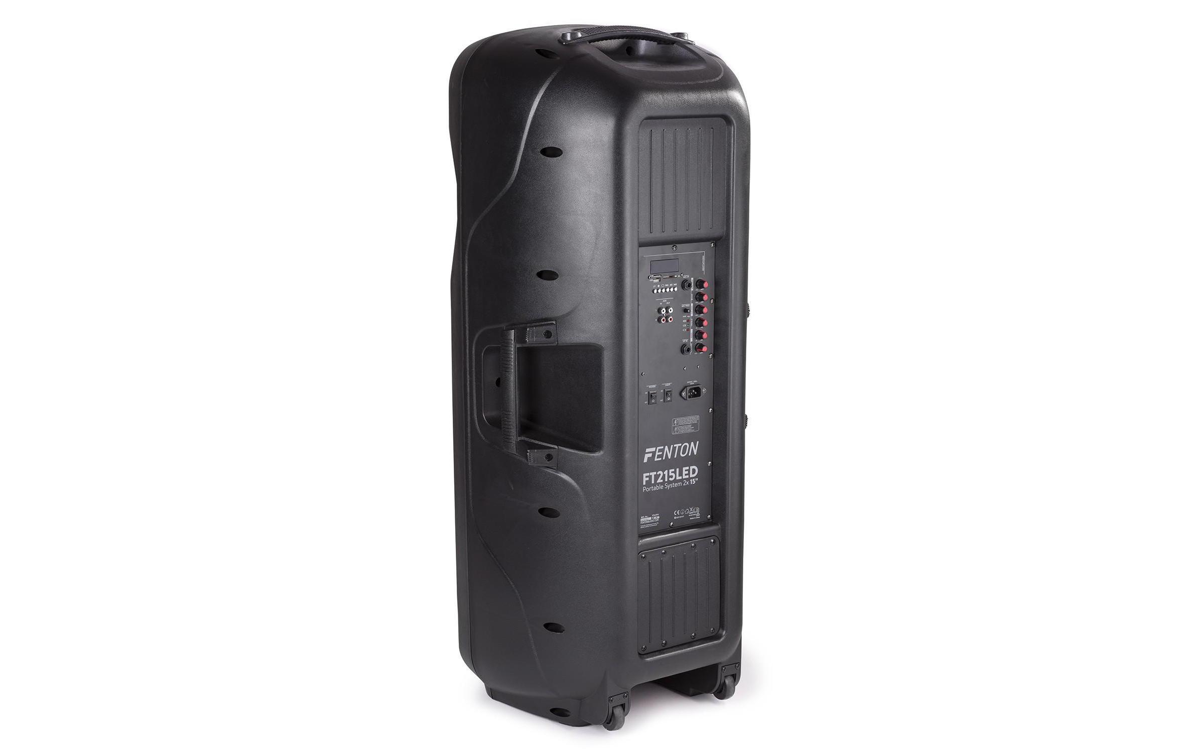 Lautsprecher »Fenton FT215LED Aktiv Trolley-Speaker«