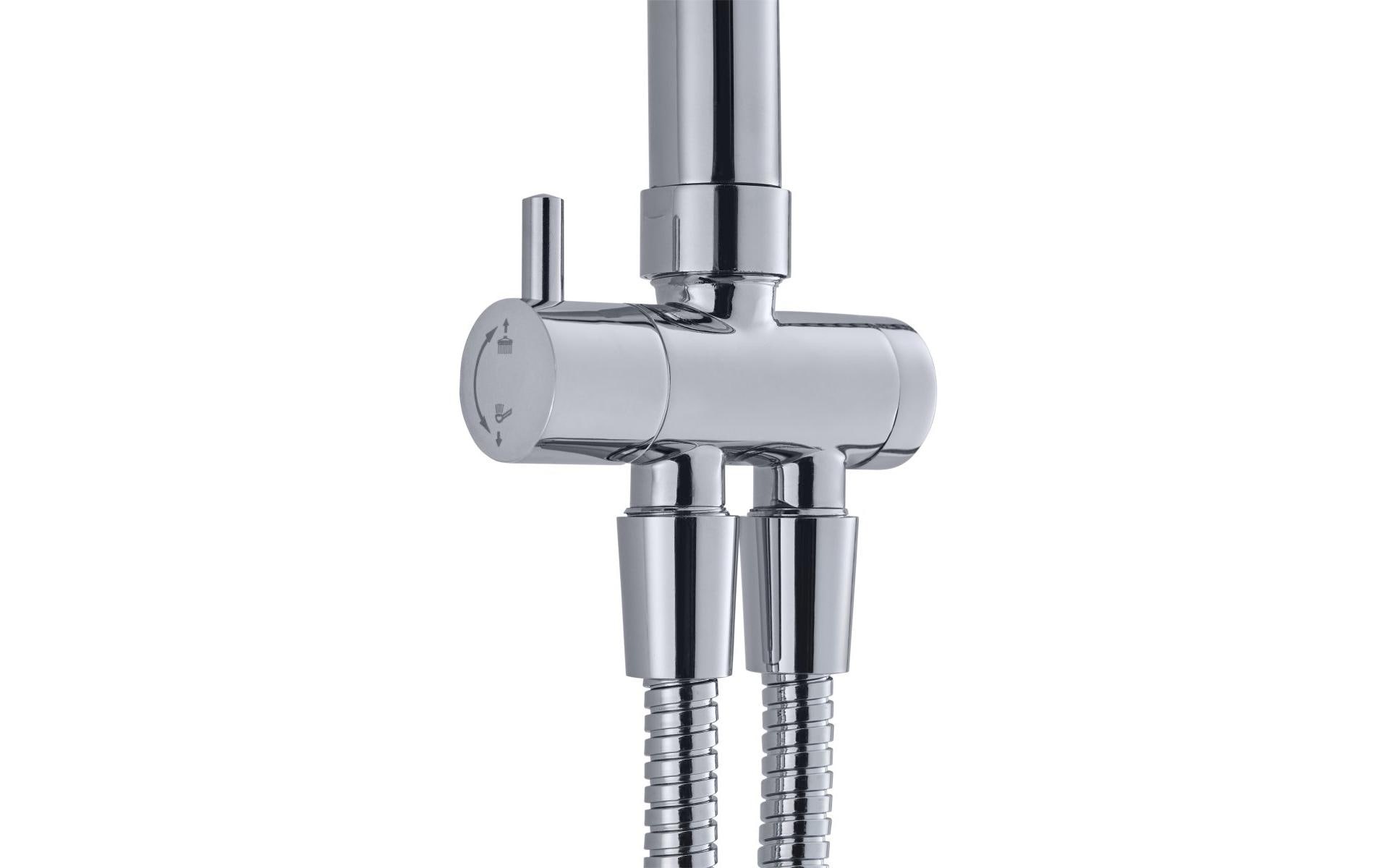 diaqua® Brausegarnitur »Gerana LED, Verchromt«