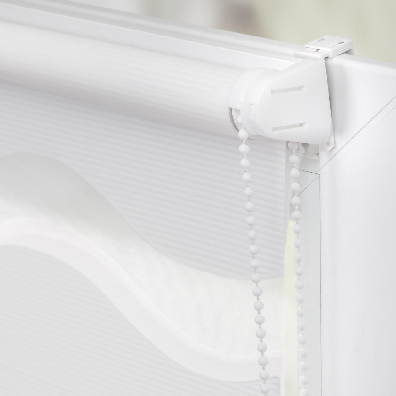 LICHTBLICK ORIGINAL Doppelrollo »Duo Rollo Klemmfix Welle«, Lichtschutz, ohne Bohren, im Fixmass