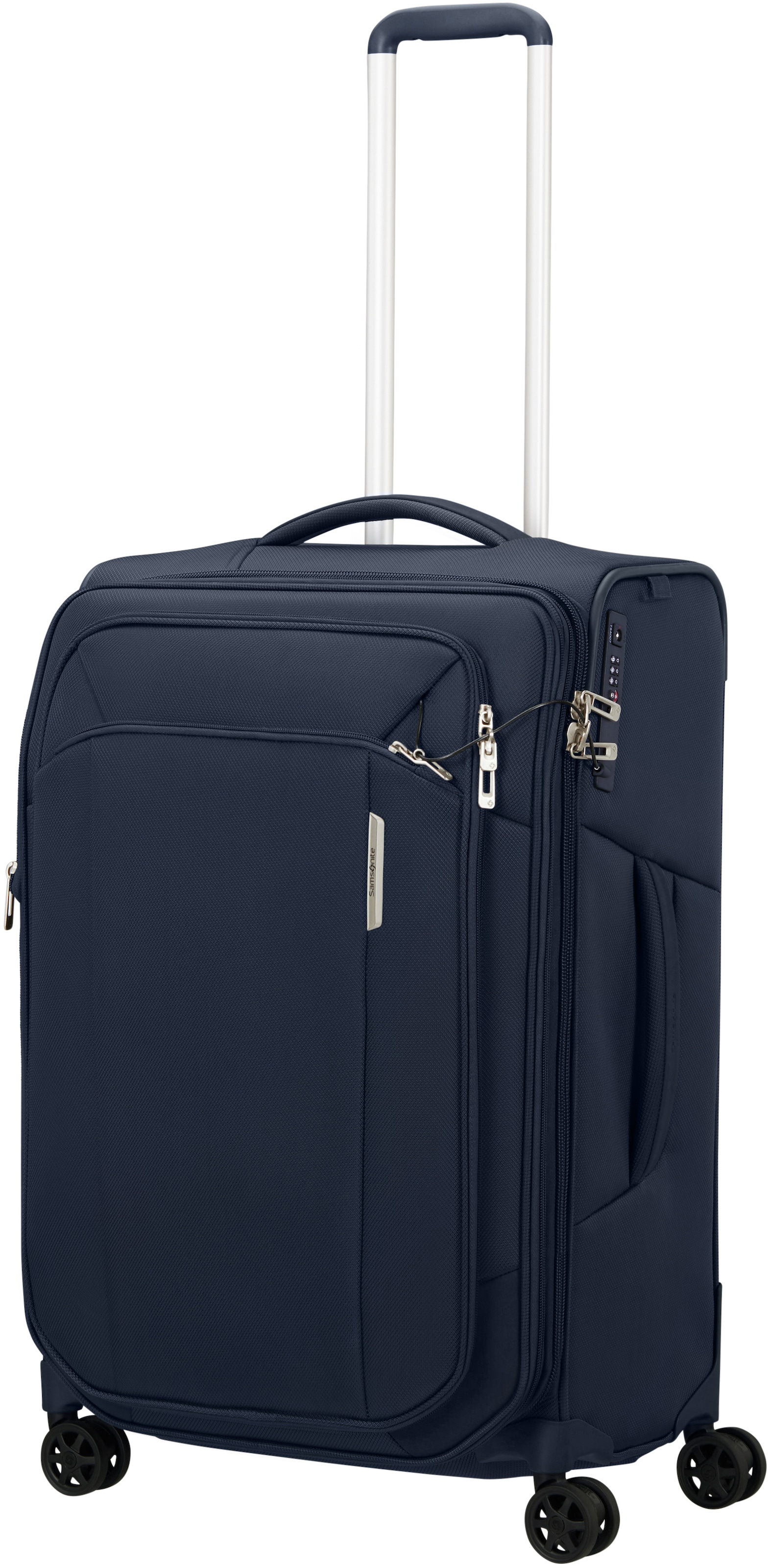 Samsonite Weichgepäck-Trolley »RESPARK exp, verschiedene Grössen und Farben«, 4 Rollen, Reisekoffer Aufgabegepäck Reisegepäck mit Volumenerweiterung
