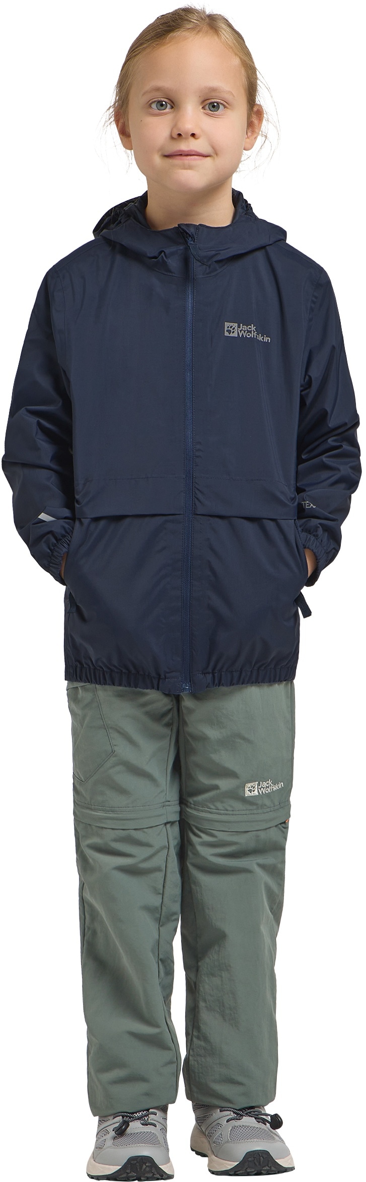 Jack Wolfskin Regenjacke »RAINY DAYS 2L JKT K«, mit Kapuze