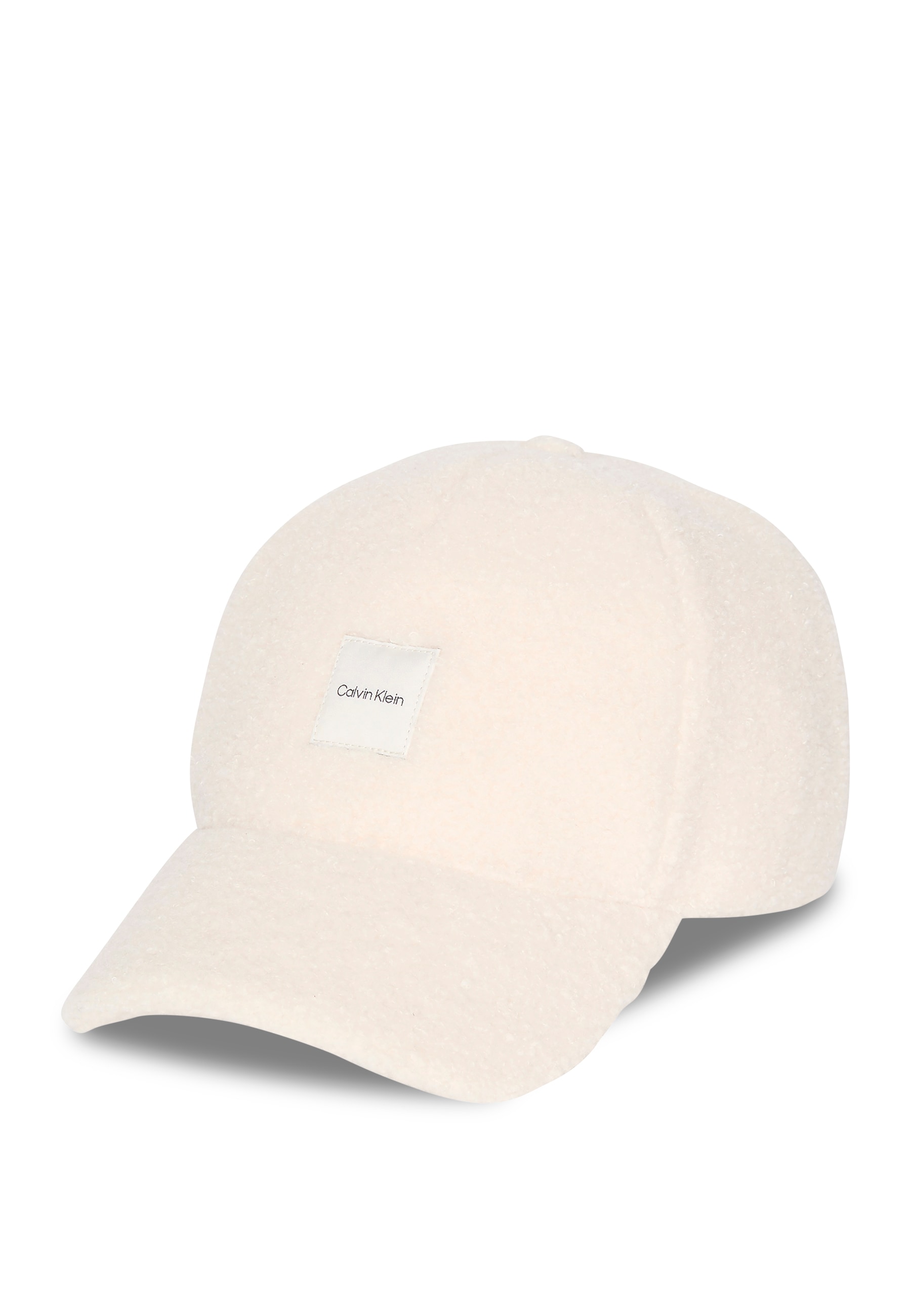 Calvin Klein Baseball Cap »BOUCLE w PATCH CAP« Mit festem Schirm