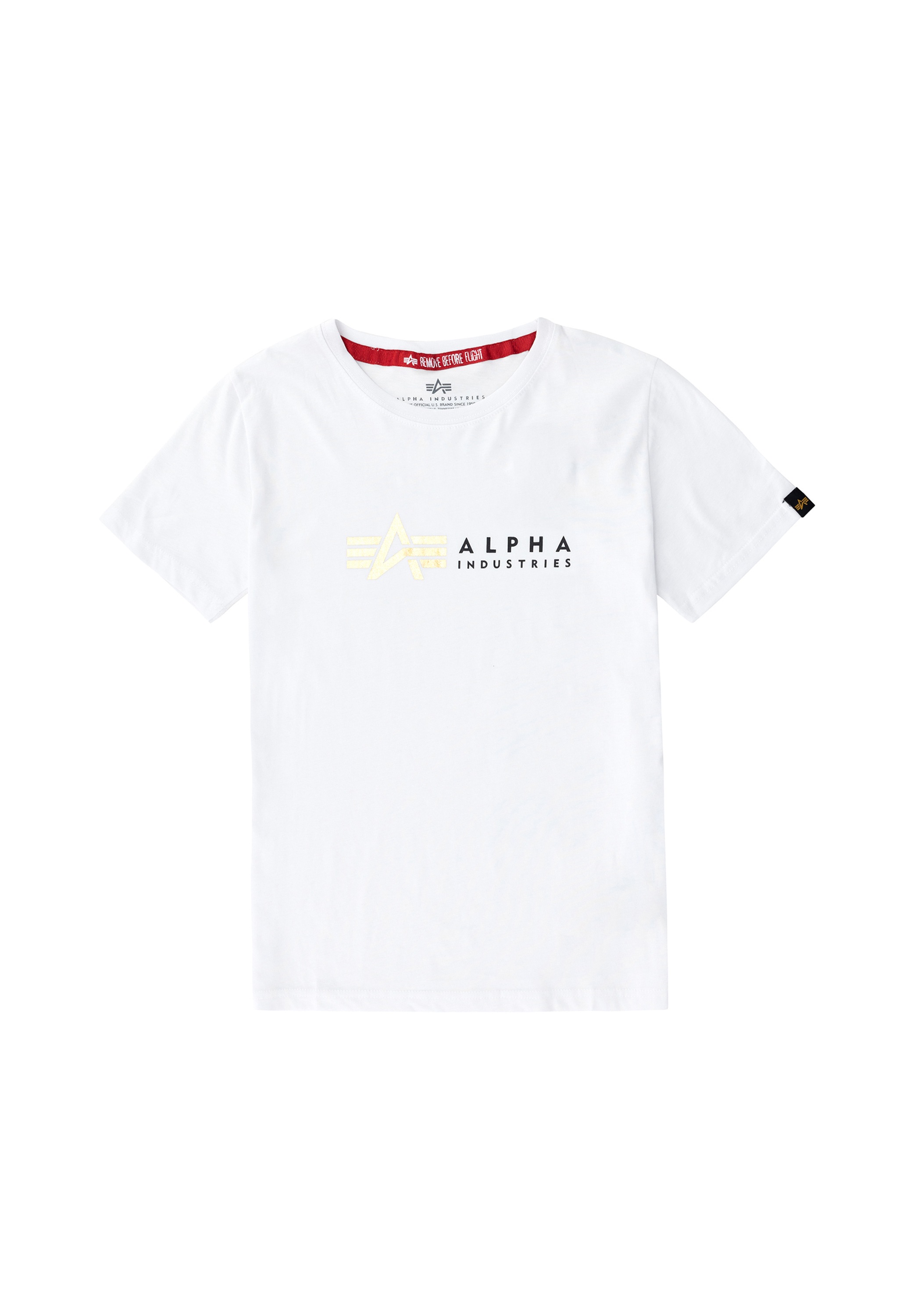 Alpha Industries T-Shirt »Alpha Label T Foil Print Kids«