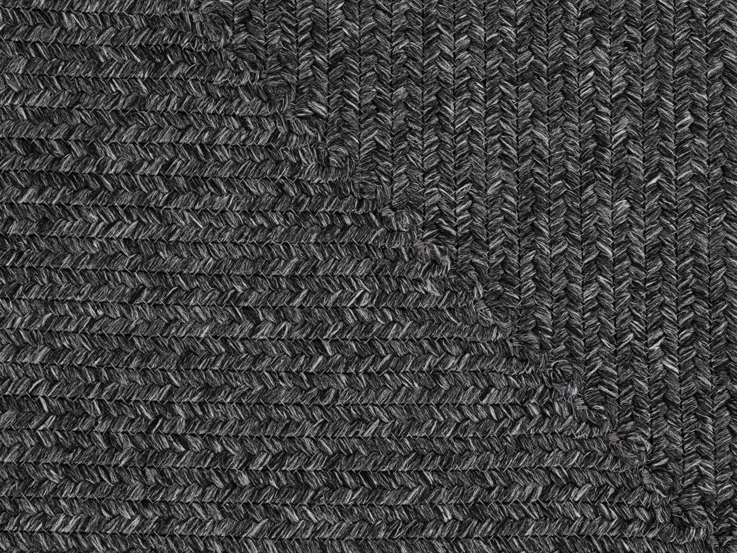 NORTHRUGS Teppich »Trenzado«, rund, 10 mm Höhe, In- & Outdoor, Handmade-Look, Gewebt, Wetterfest, Balkon, Wohnzimmer