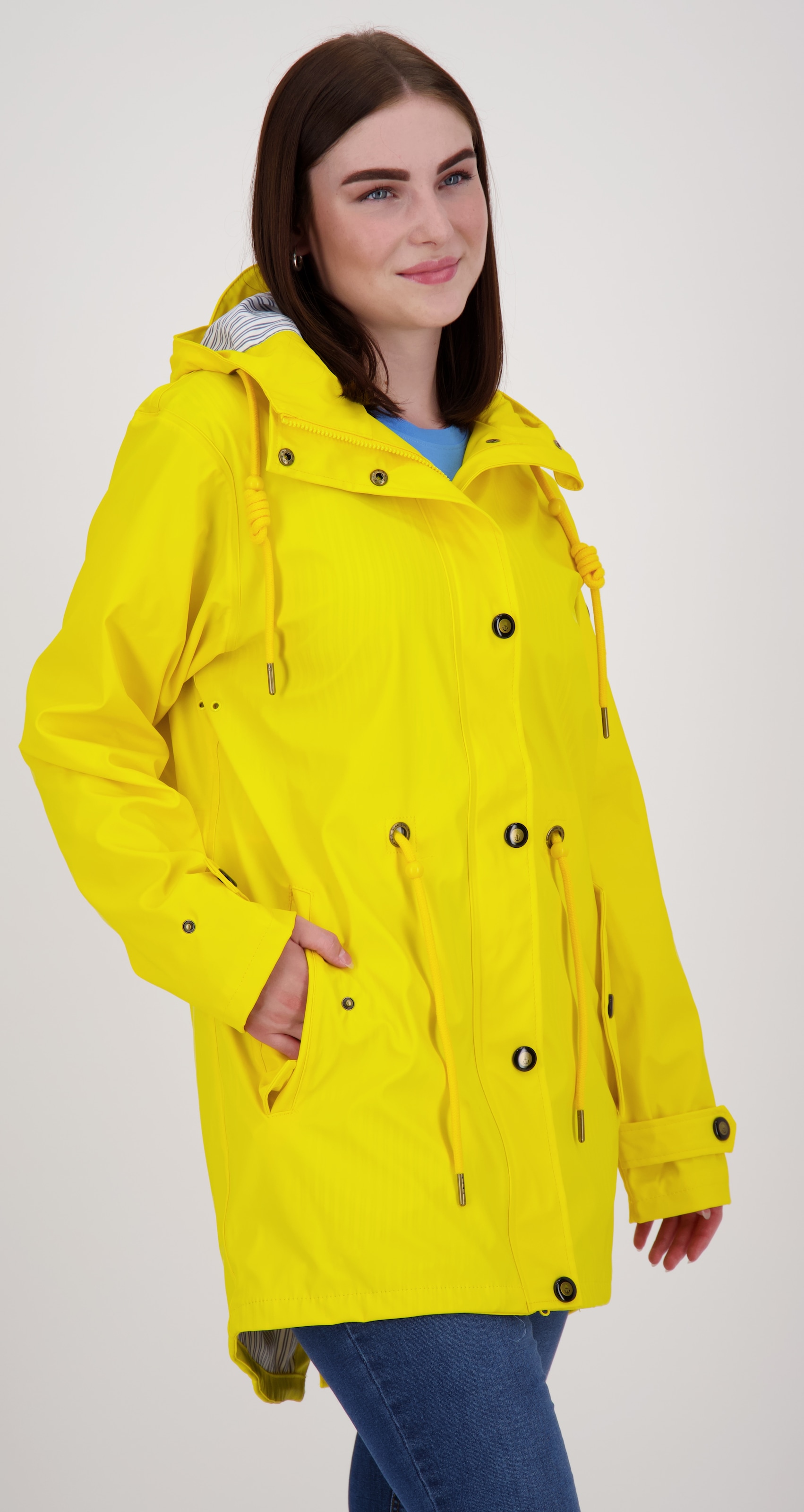 DEPROC Active Regenjacke »Friesennerz LOVE PEAK UNI WOMEN«, auch in Grossen Grössen erhältlich