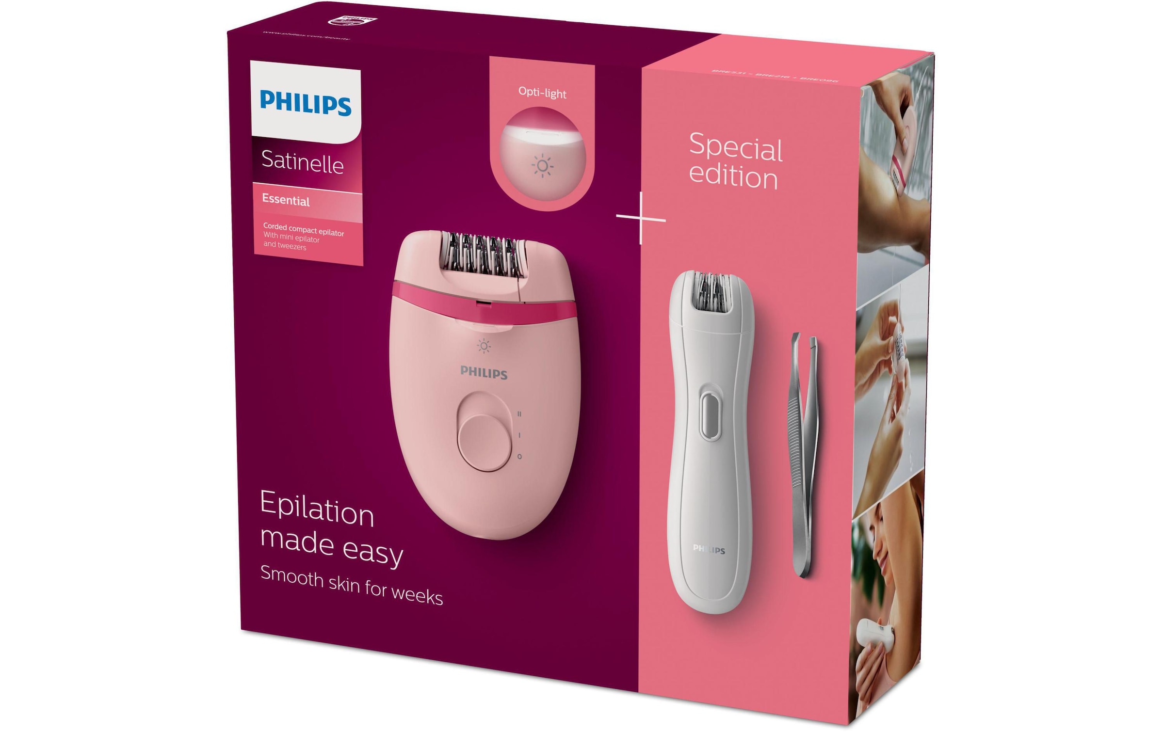 Philips Epilierer »Satinelle Essential BRP531/00«