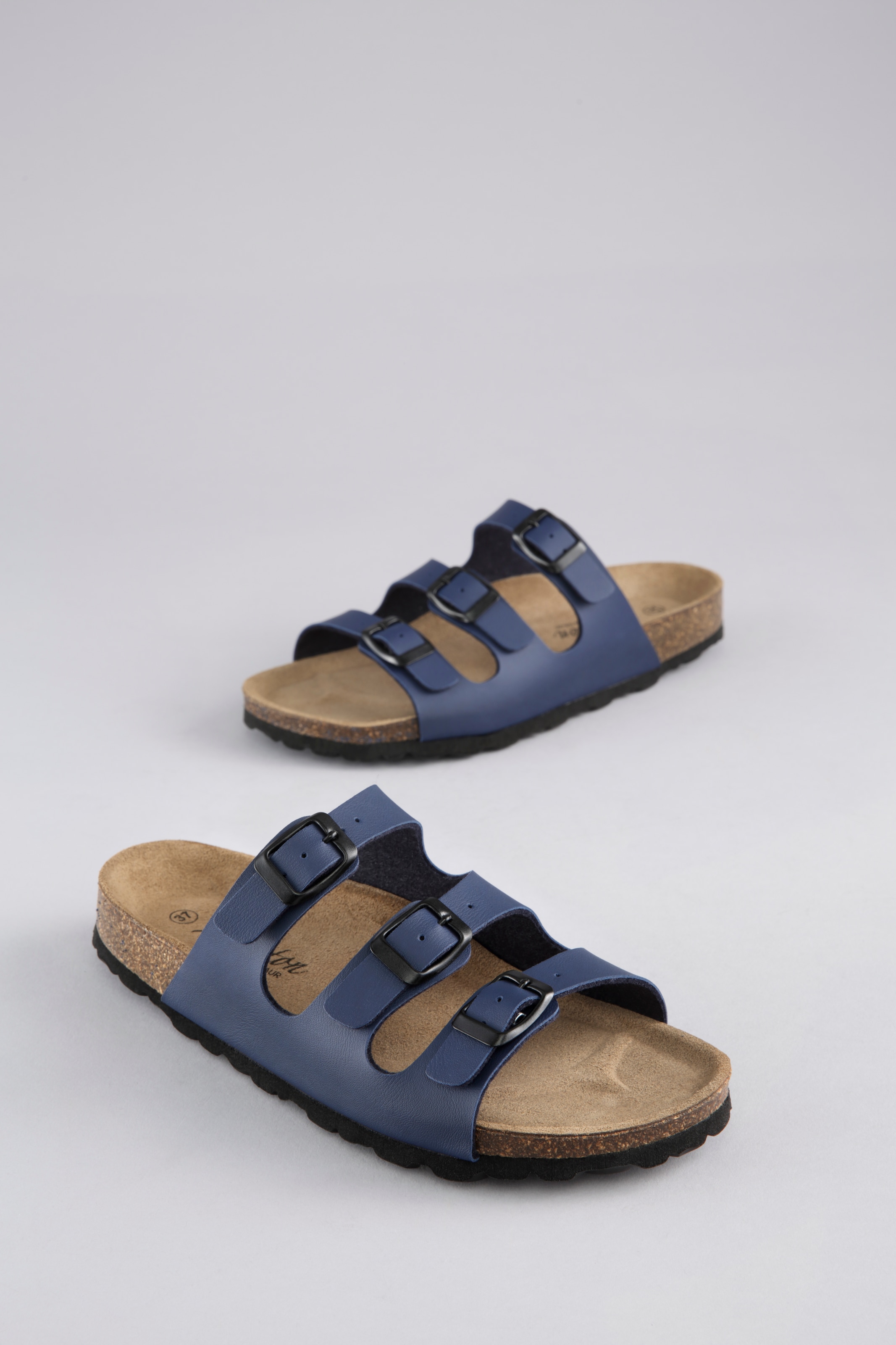 Aniston SHOES Pantolette, Gartenschuh, Berufsschuh, Hausschuh mit Veloursleder-Fussbett