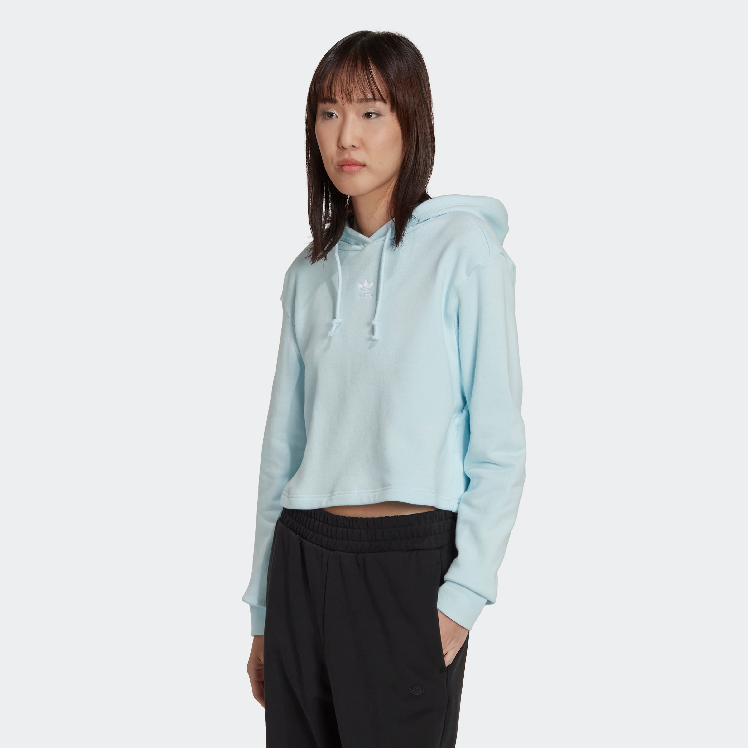 CROP adidas HOODIE« shoppen FRENCH Jelmoli-Versand Schweiz Originals Sweatshirt TERRY »ADICOLOR bei ESSENTIALS online
