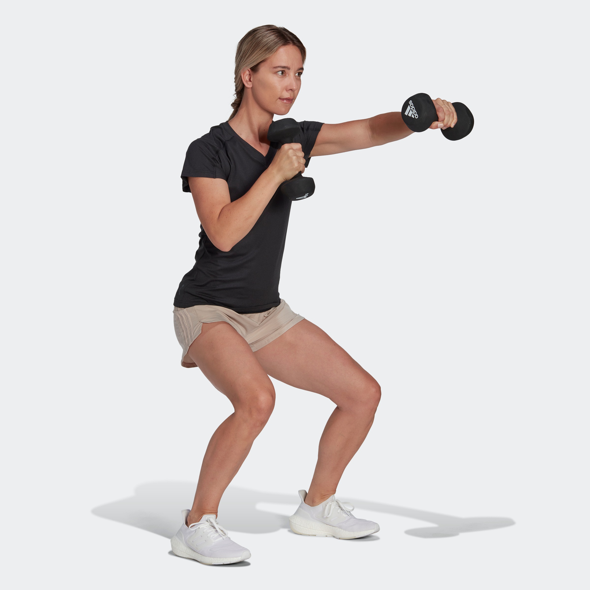 adidas Performance T-Shirt »TR-ES MIN T«, Trainingsshirt, feuchtigkeitsabsorbierend mit V Ausschnitt