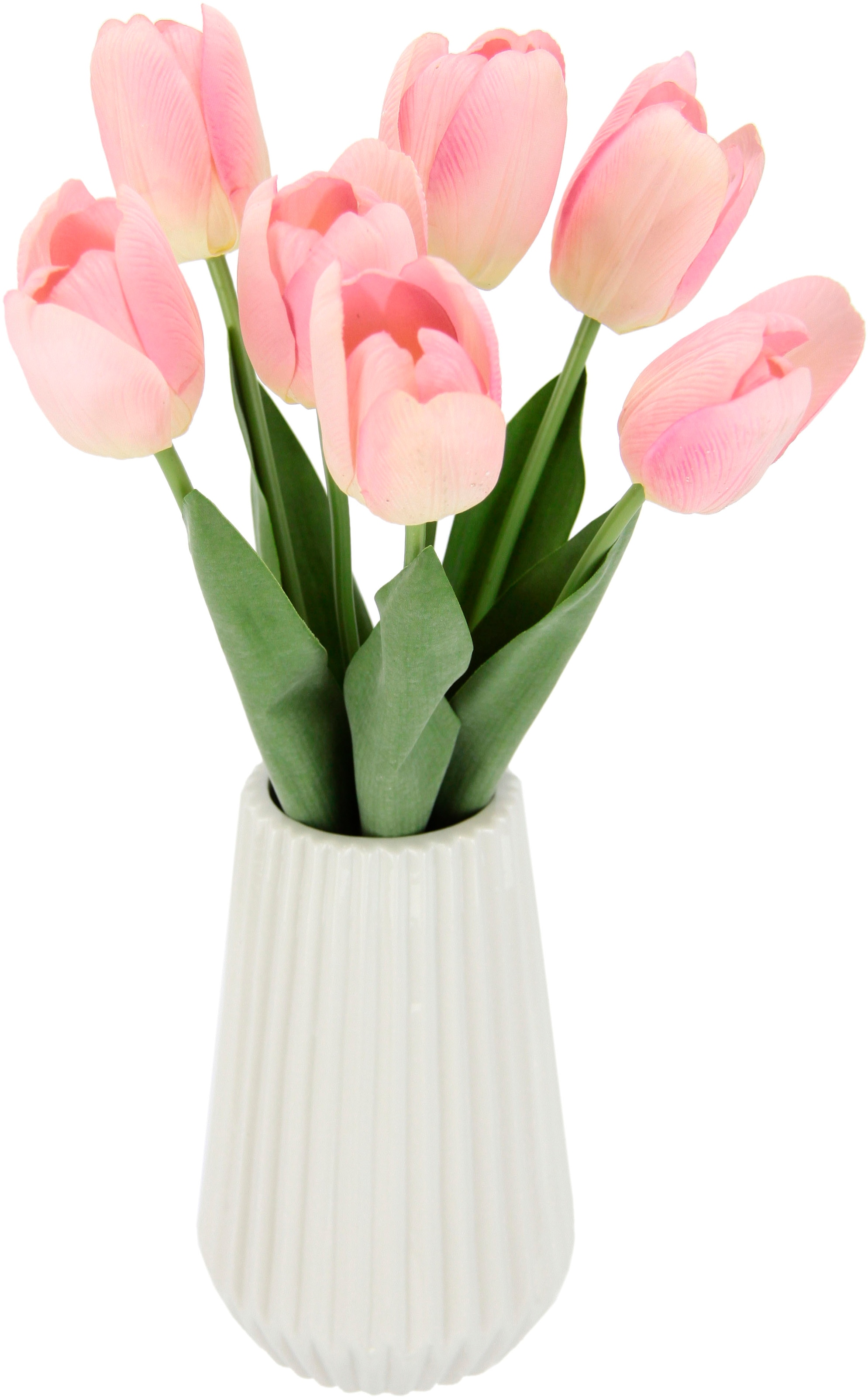 Kunstblume Keramik kaufen | I.GE.A. Jelmoli-Versand aus online »Real-Touch-Tulpen«, Vase